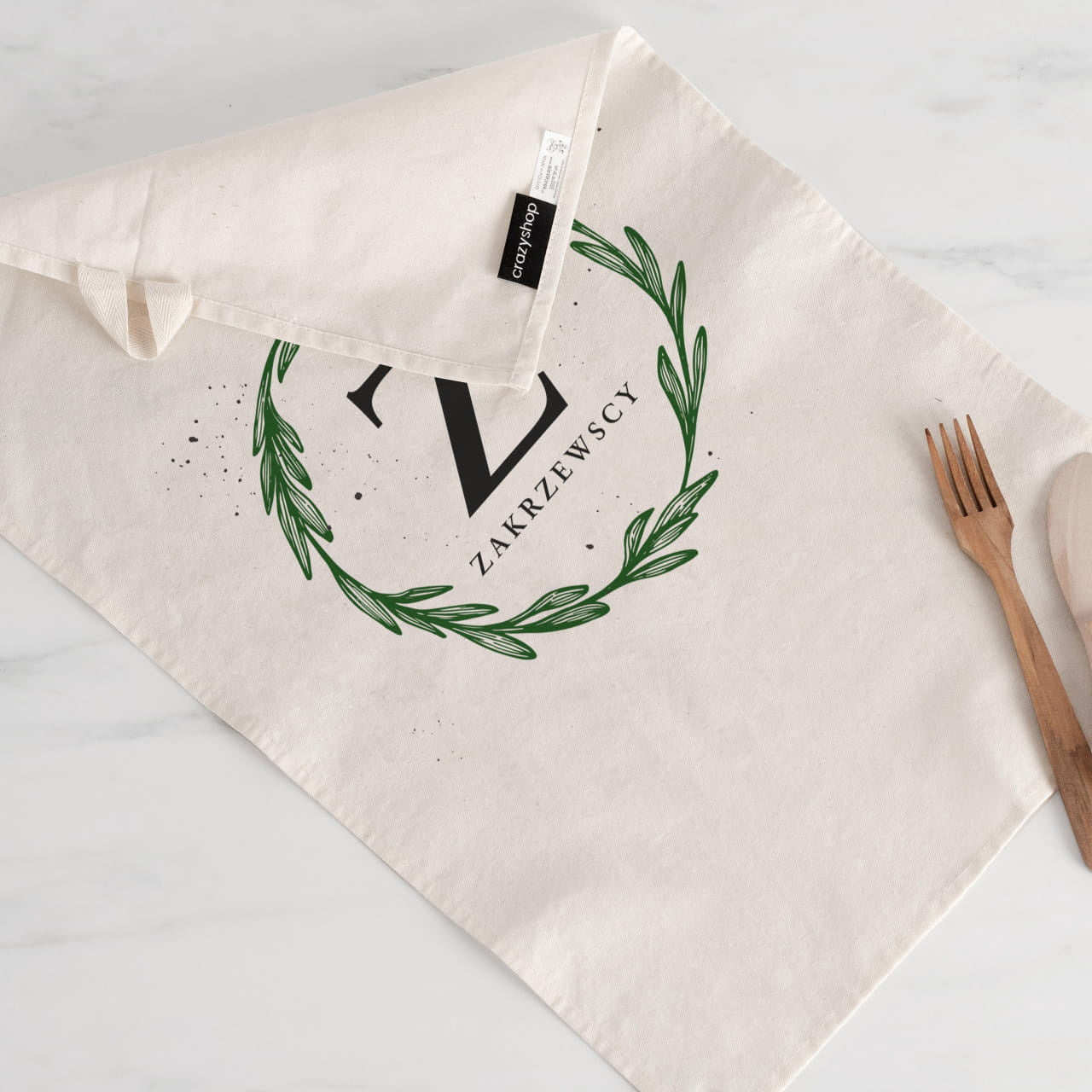 Kuchenny ręcznik na parapetówkę - upominek do kuchni prezent na parapetówkę ręcznik kuchenny ręcznik do kuchni