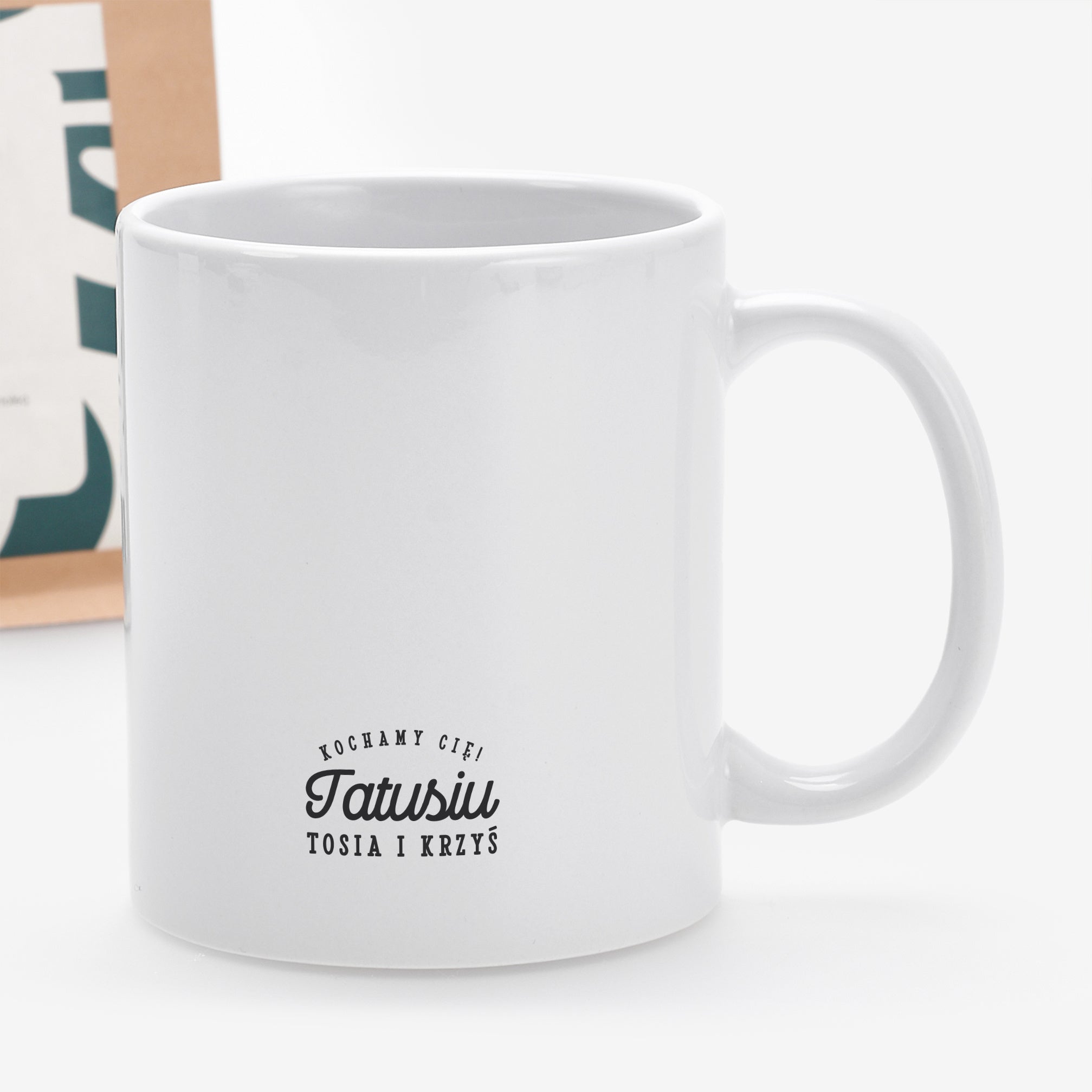 Kubek z kawą mieloną - prezent dla taty ze zdjęciem