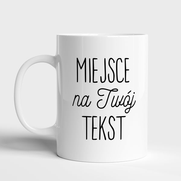 Personalizowany kubek z napisem kubek na prezent prezent dla mamy prezent dla taty