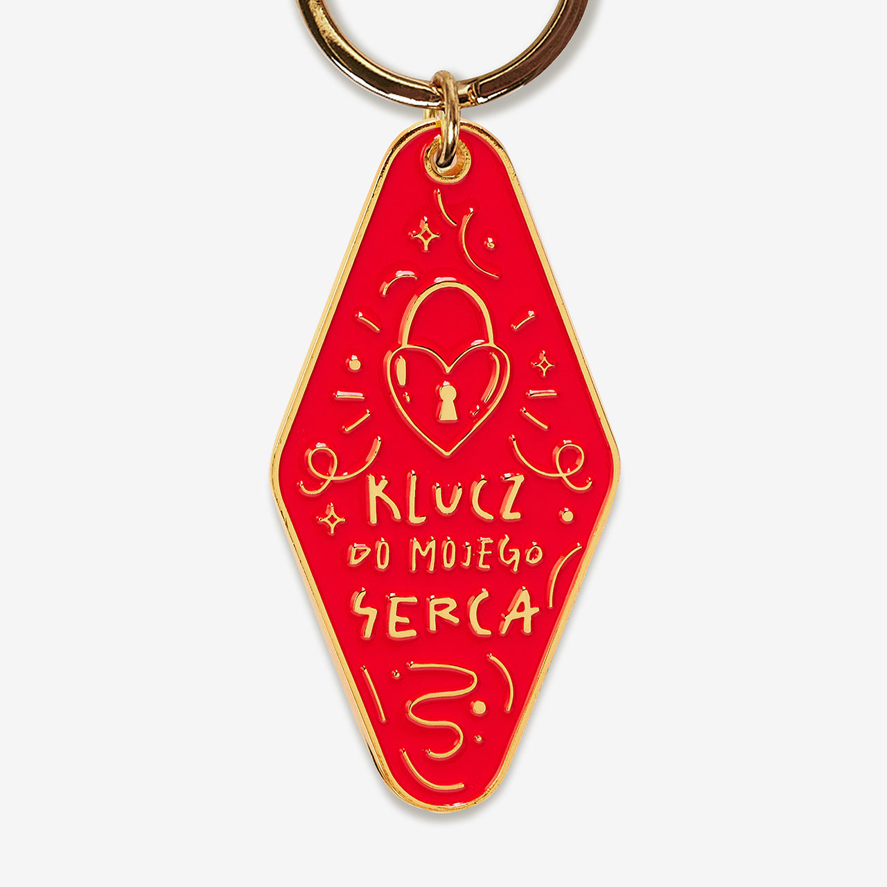Brelok na prezent dla ukochanej - Klucz do mojego serca brelok do kluczy dla niej prezent dla dziewczyny