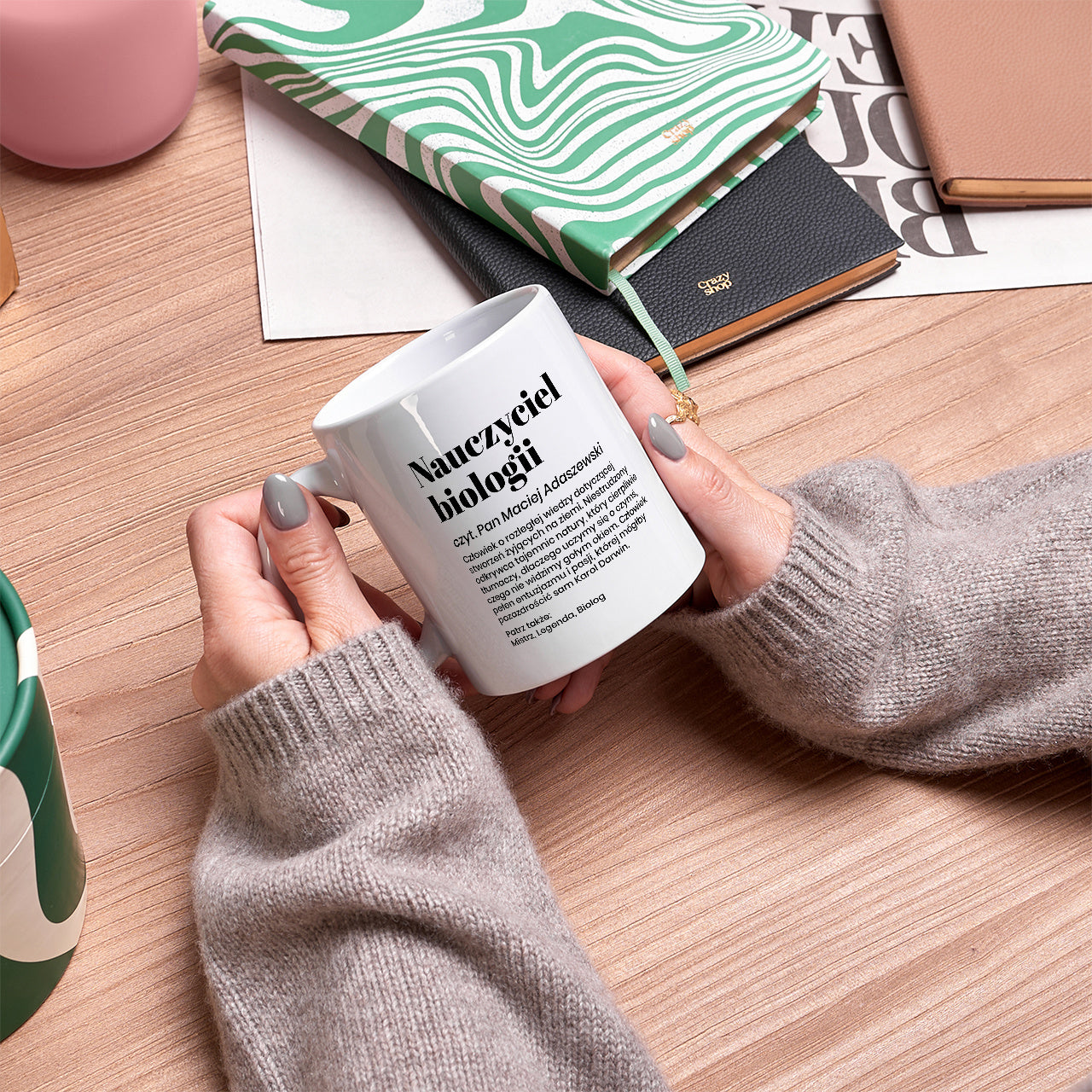 Personalizowany kubek dla nauczyciela biologii - Definicja