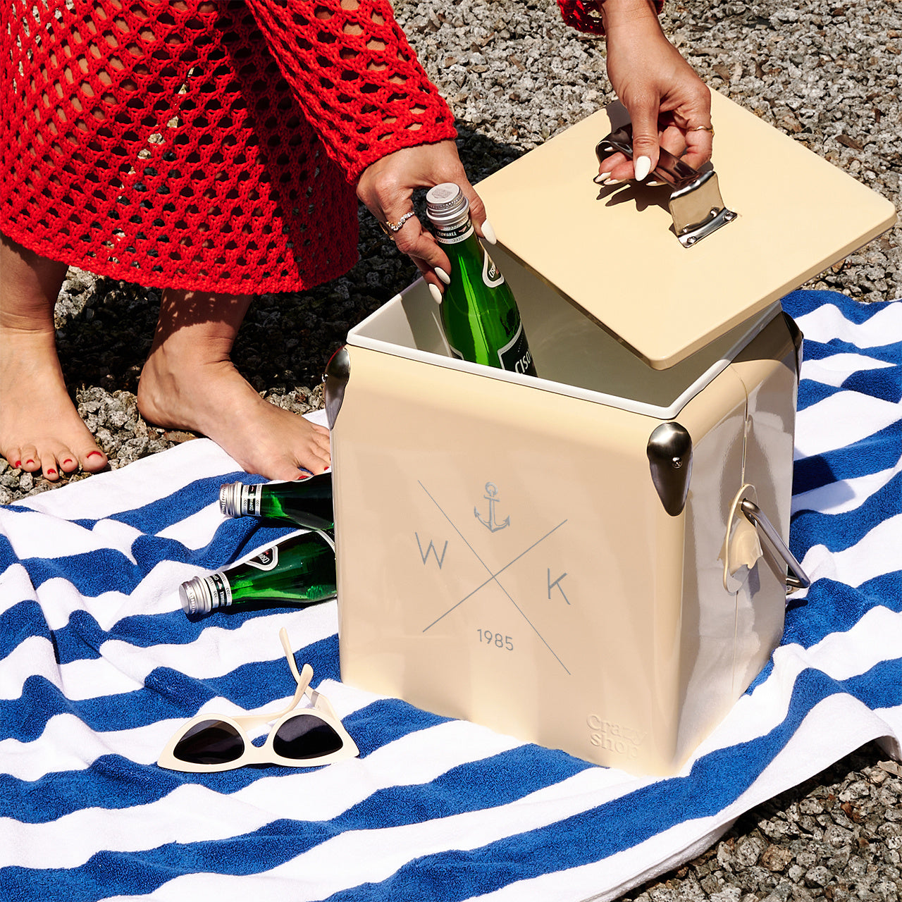 Przenośna lodówka dla żeglarza lodówka turystyczna prezent dla żeglarza