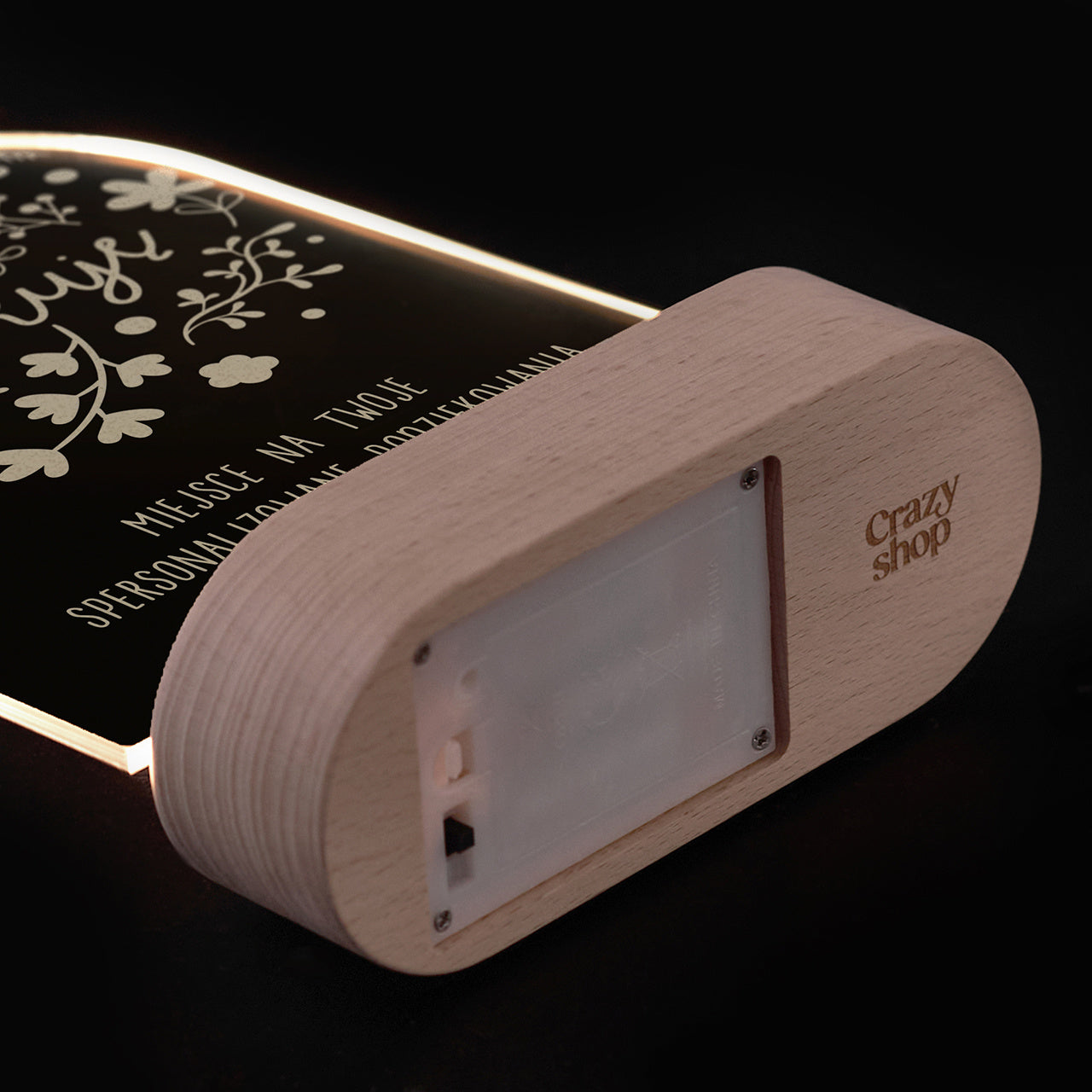  Lampka led - personalizowany prezent na podziękowanie