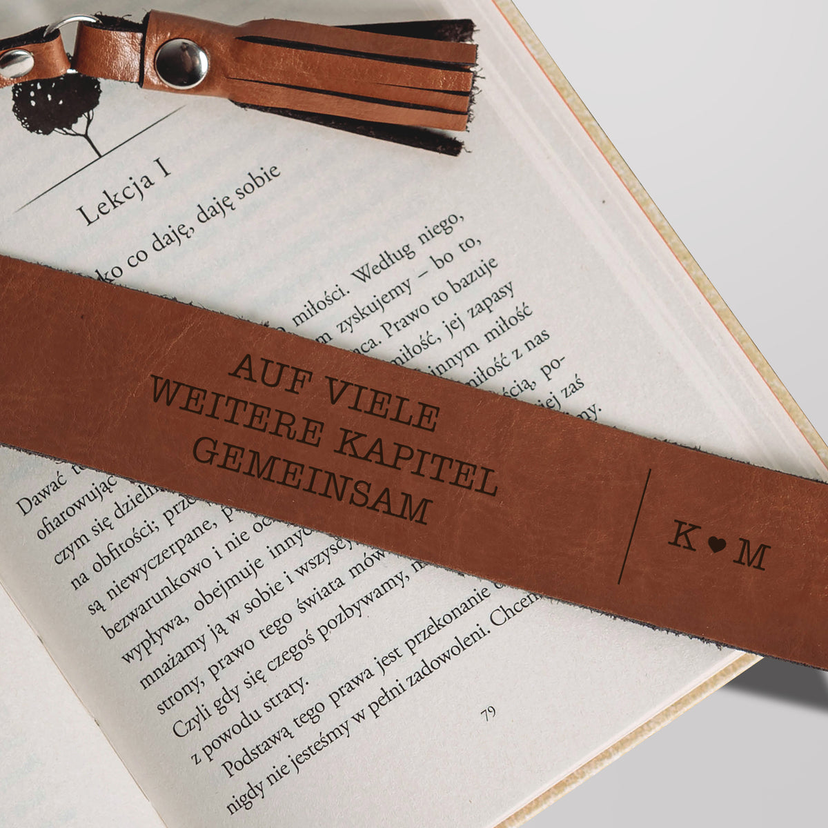 Personalisiertes Lesezeichen – GESCHENK ZUM HOCHZE