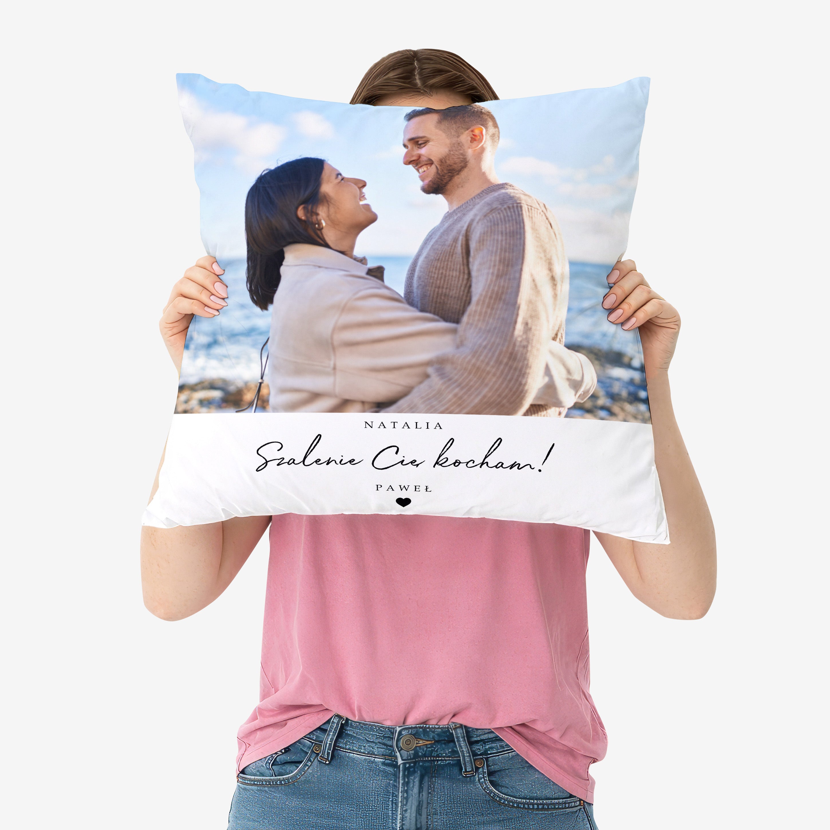 Personalizowana poduszka na Dzień Kobiet - ze zdjęciami