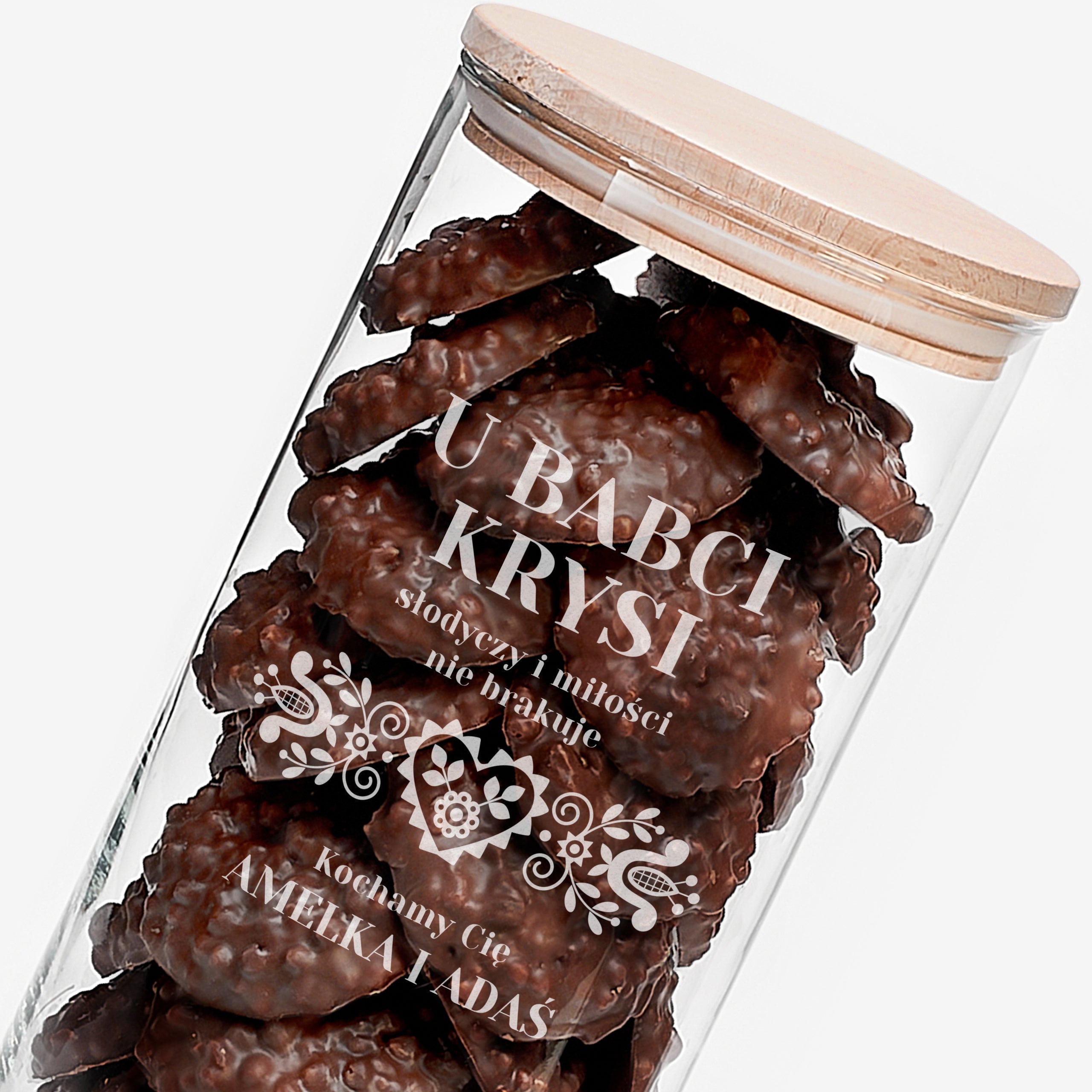 Personalizowany słoik dla Babci słoik na prezent prezent dla babci prezent na Dzień Babci