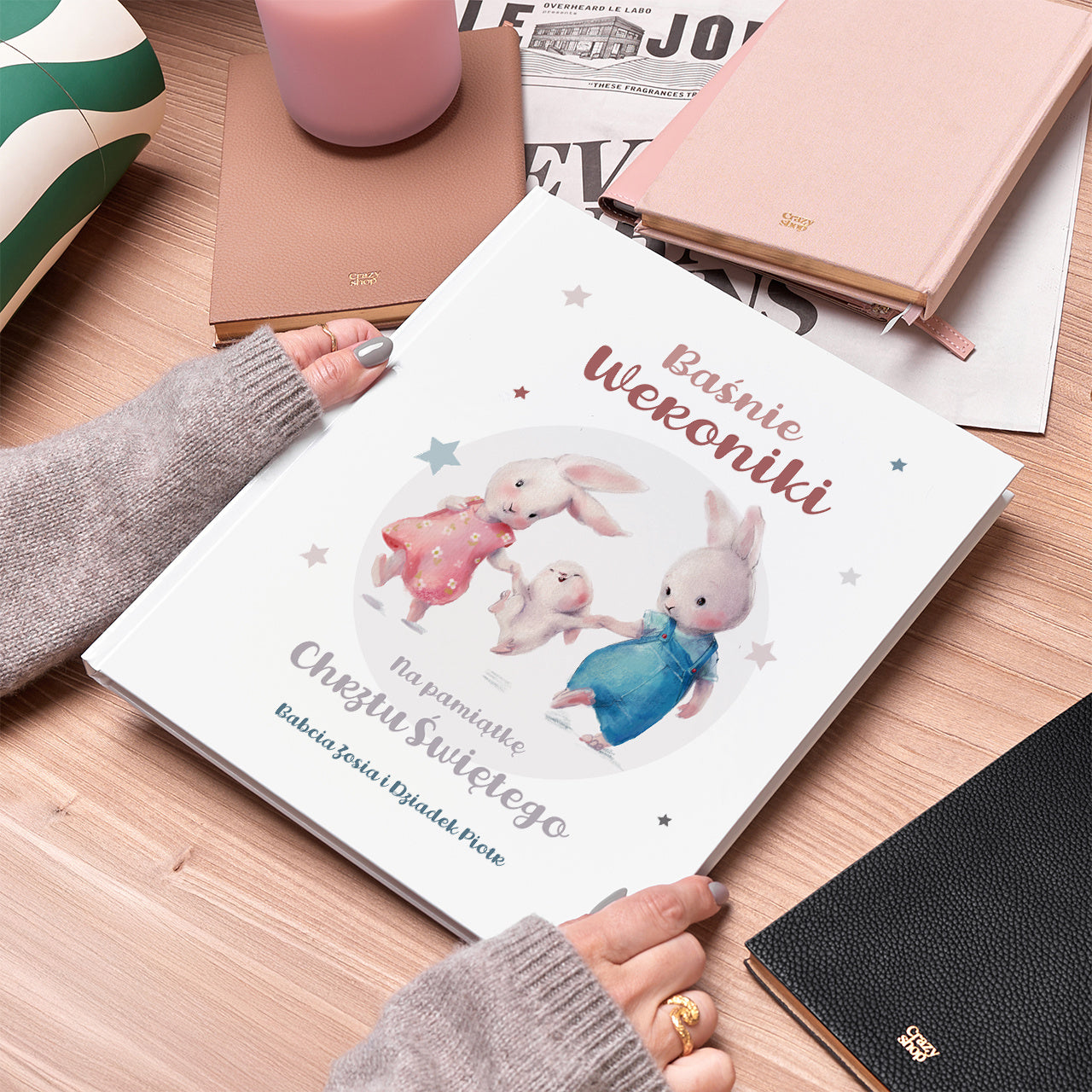 Personalizowana książka na Pamiątkę Chrztu Świętego