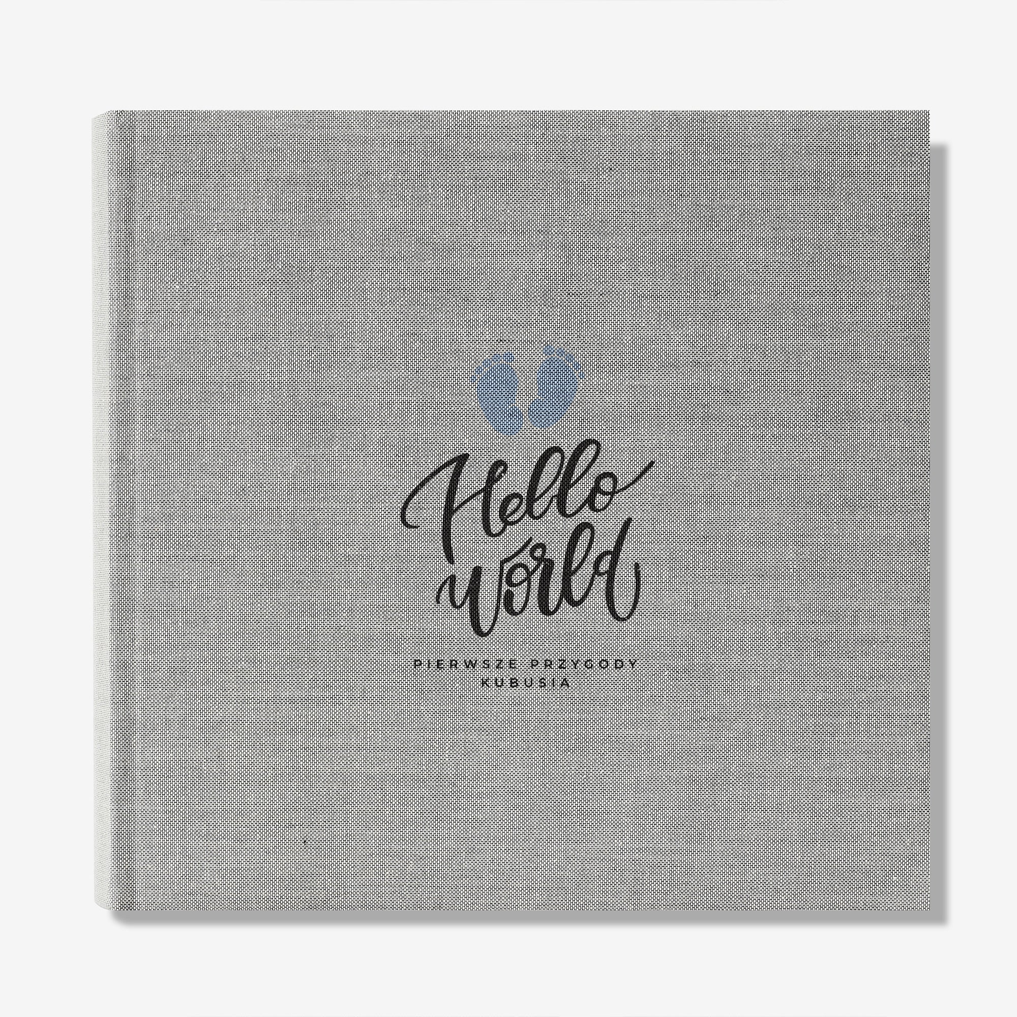 Personalizowany album na chrzest - pamiątka chrztu dla chłopca prezent na chrzest album na chrzciny
