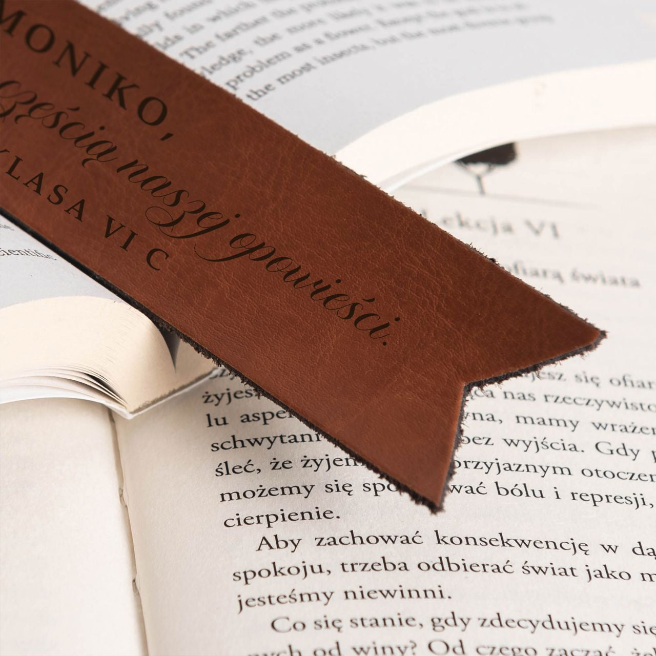 Zakładka do książki dla nauczyciela - grawerowana