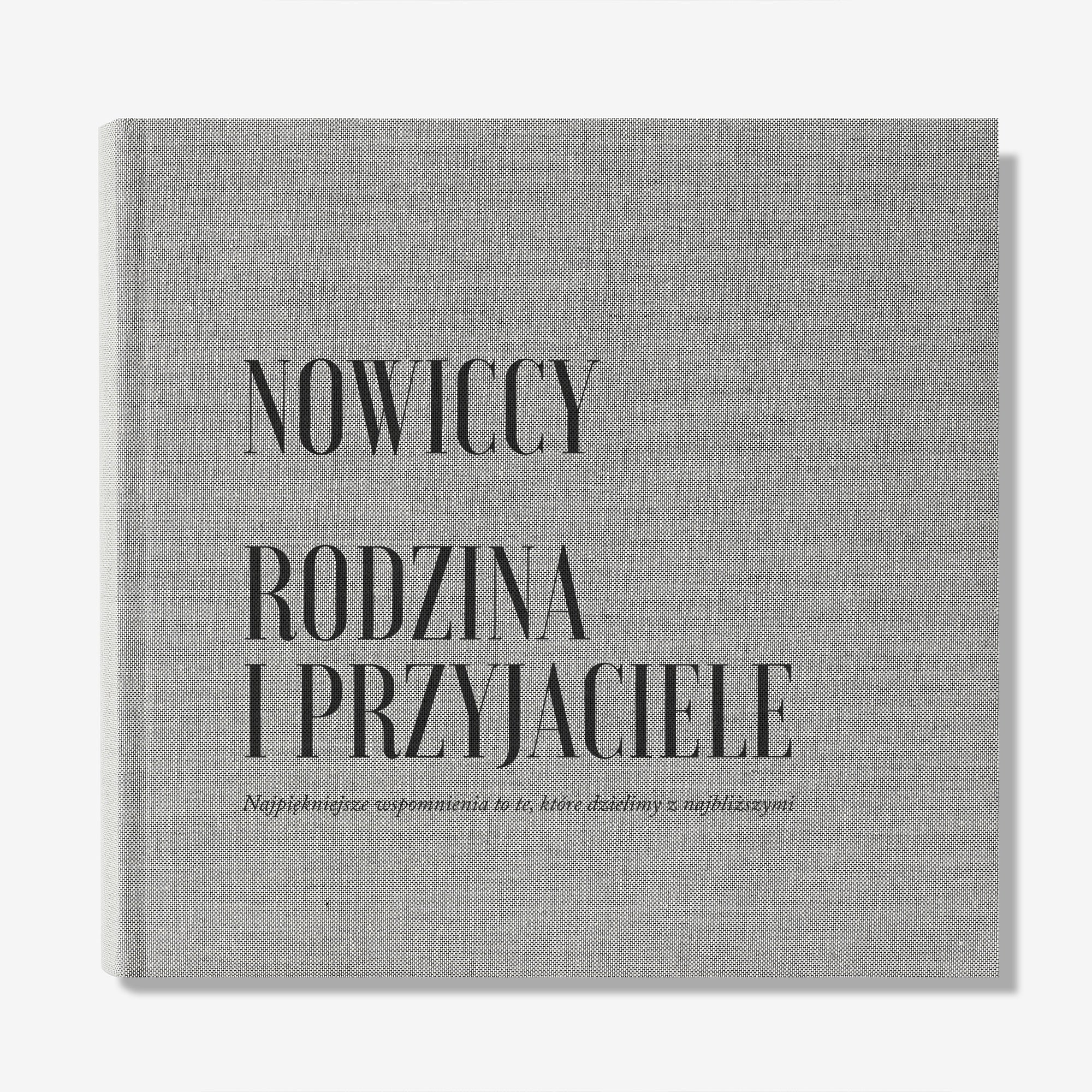 Duży album do zdjęć dla rodziny