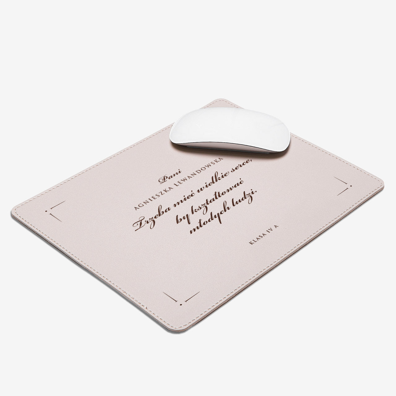 Personalizowana podkładka na biurko - prezent dla nauczycielki