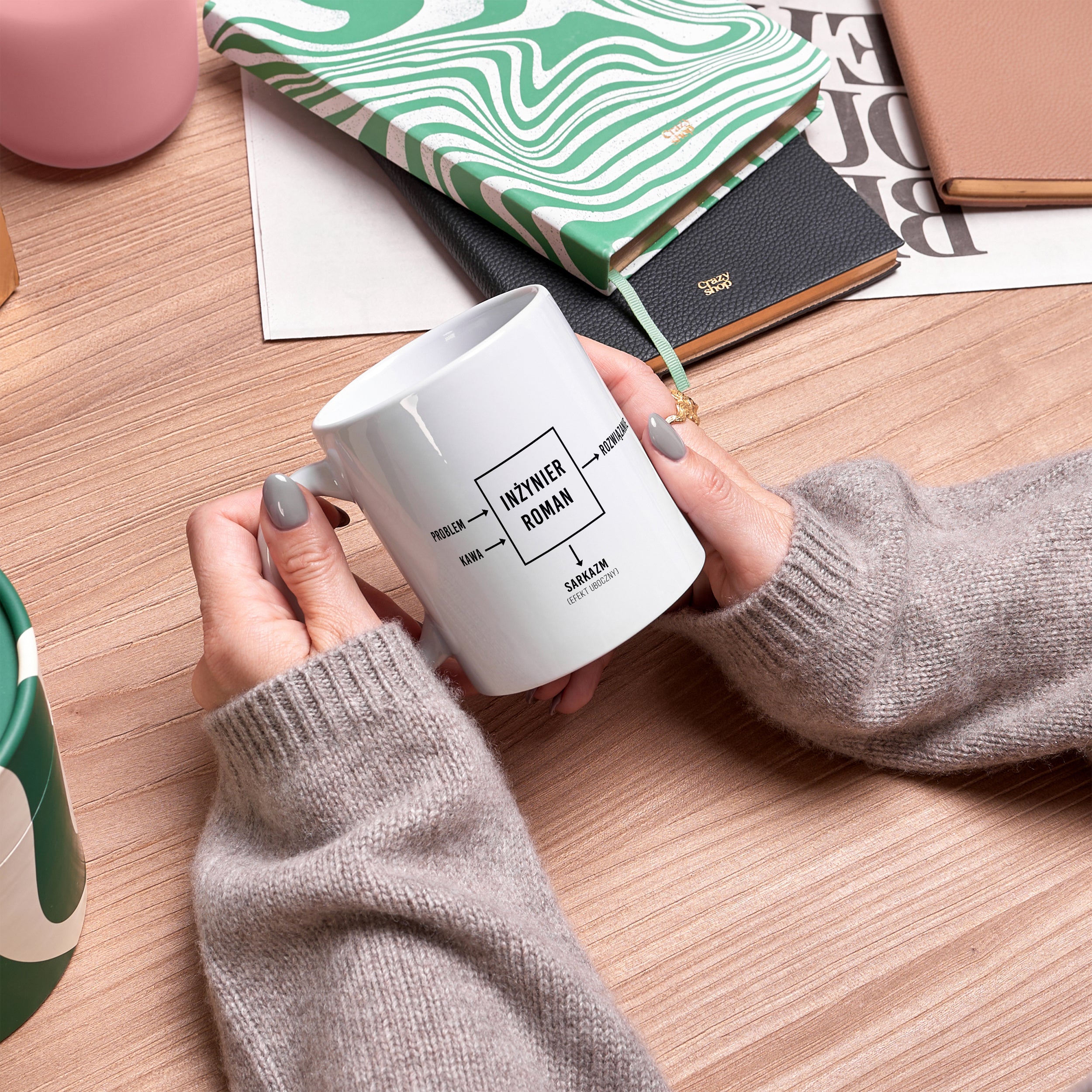 Personalizowany kubek - prezent dla inżyniera kubek personalizowany kubek inżyniera kubek dla inżyniera