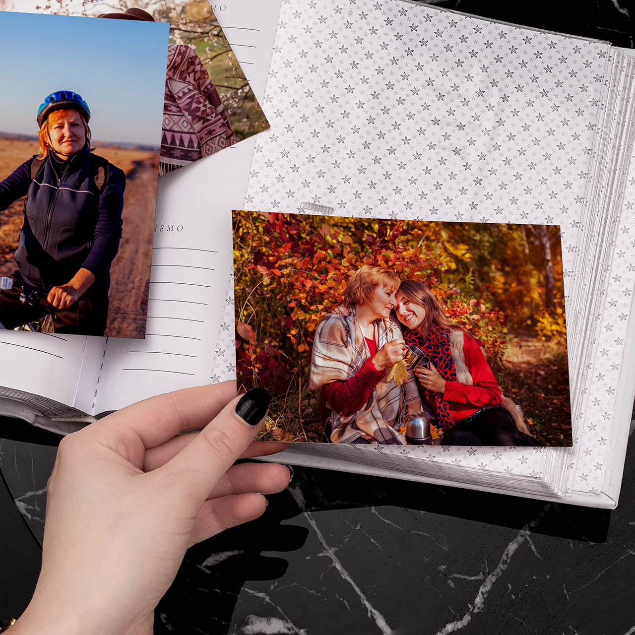 Album dla babci - Skarbnica Wiedzy - prezent dla babci na imieniny album fotograficzny dla babci dzień babci 