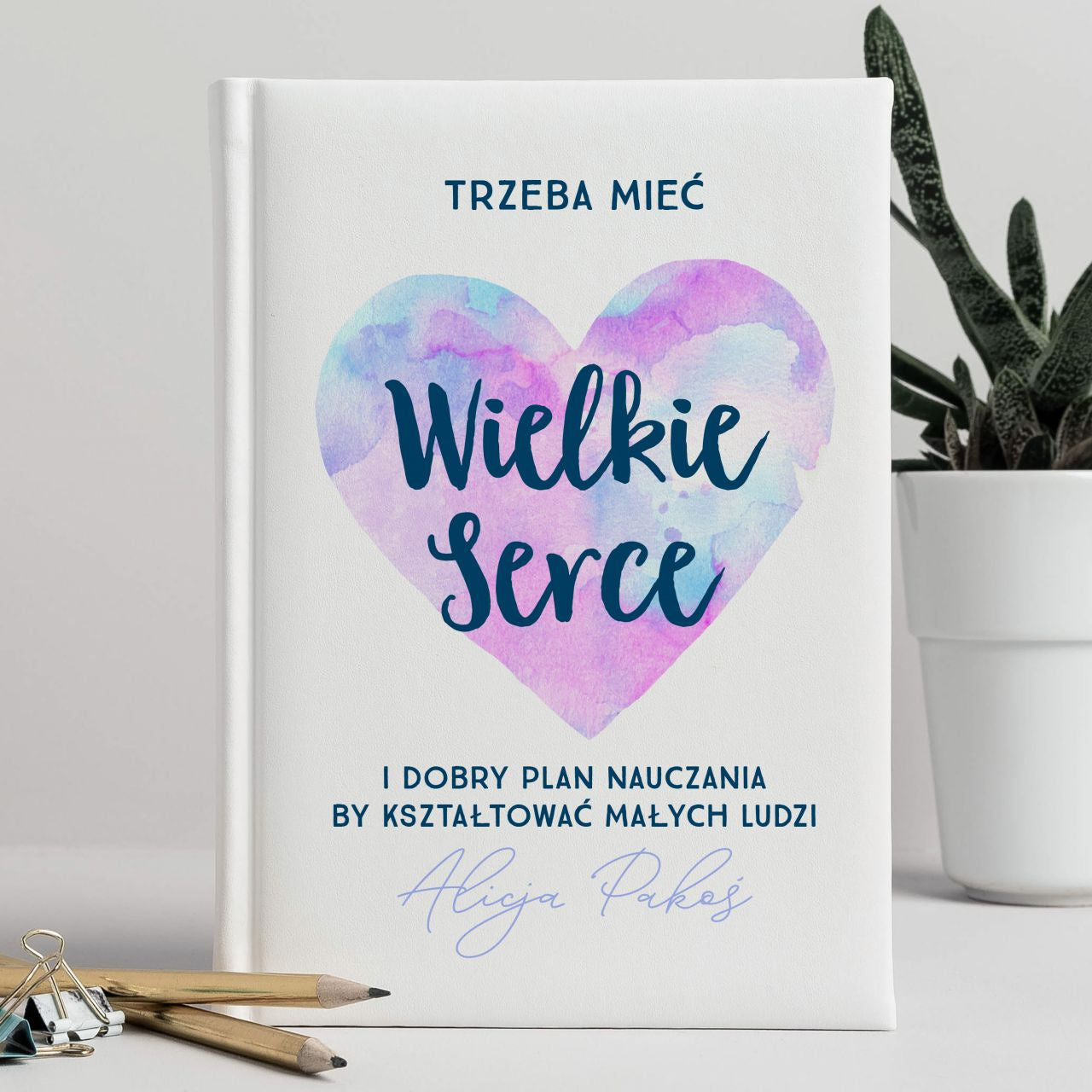 Personalizowany kalendarz dla nauczycielki - wielkie serce