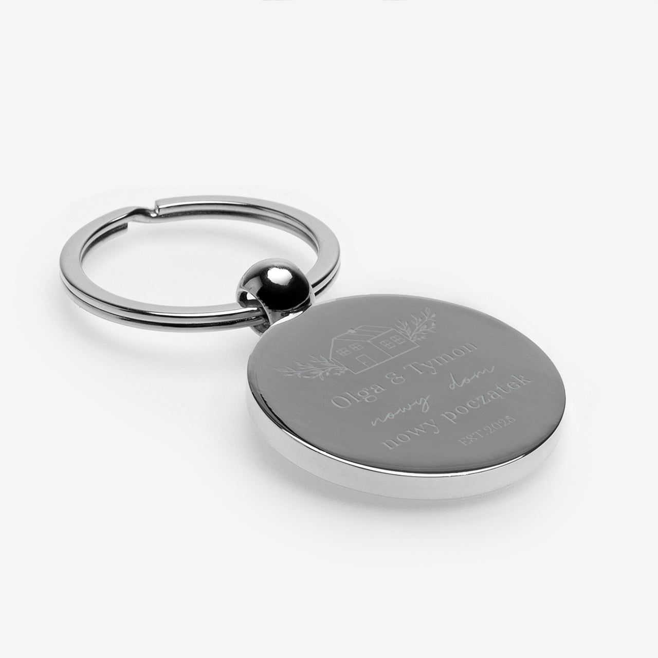 Brelok na prezent do nowego domu prezent na nowy dom brelok personalizowany do nowego domu 