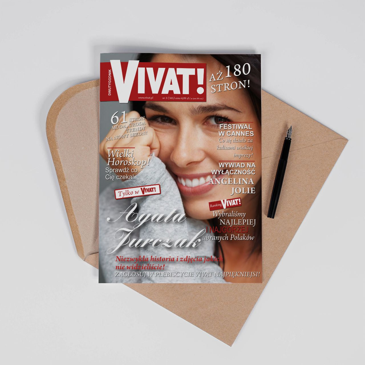 Duża kartka ze zdjęciem dla kobiety - vivat xxl