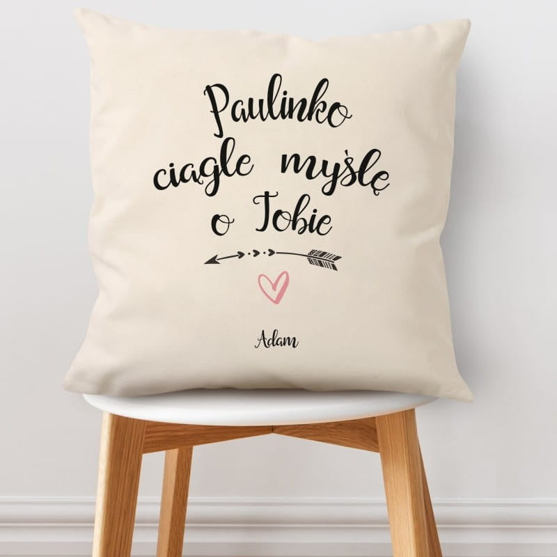 Personalizowana poduszka dla dziewczyny prezent dla dziewczyny personalizowana poduszka