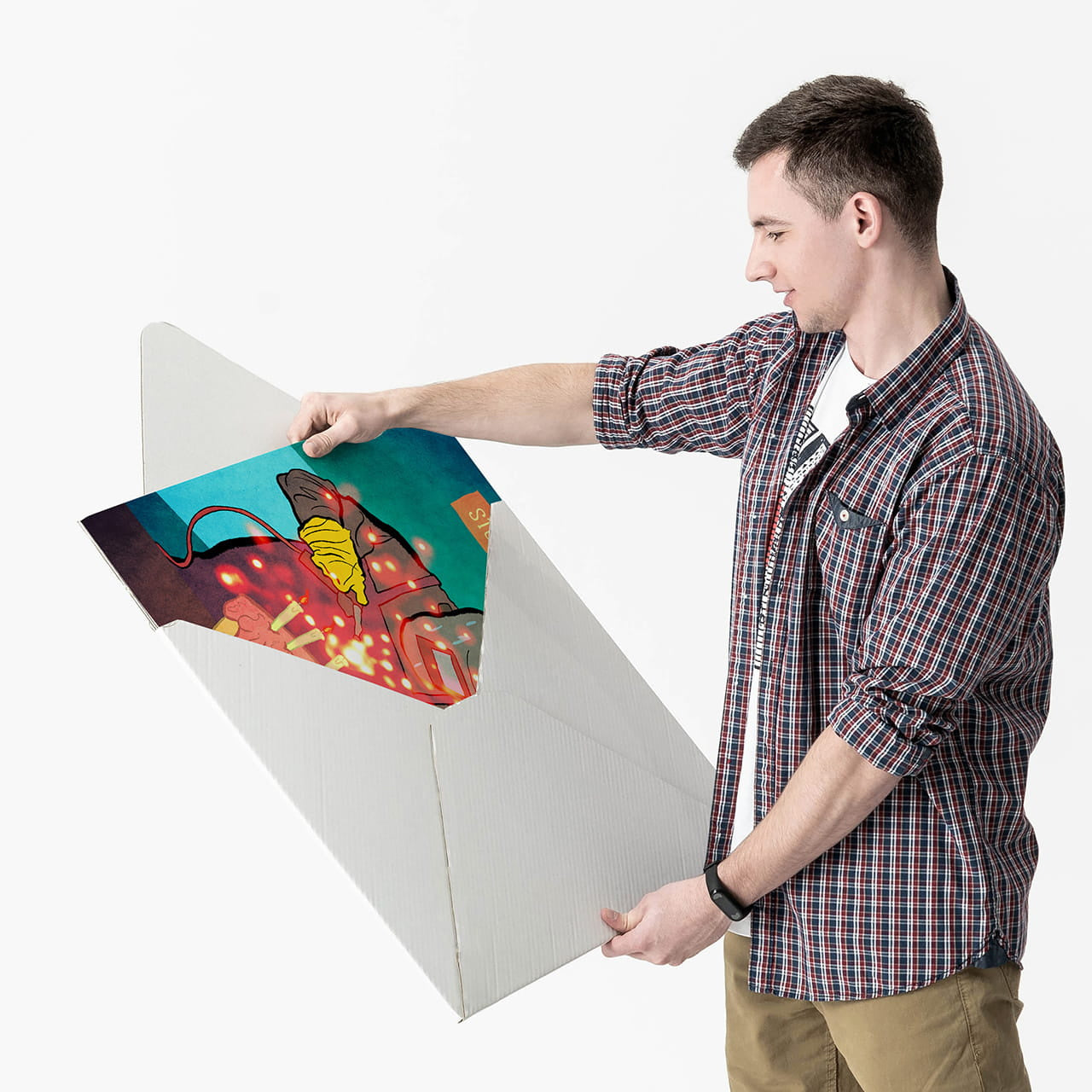 Personalizowana kartka xxl dla spawacza