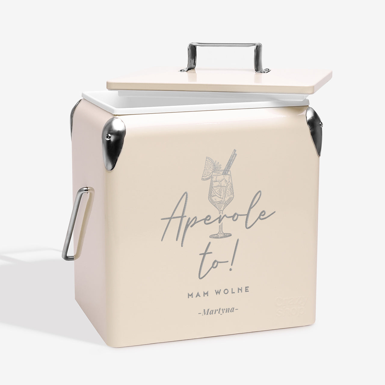 Przenośna lodówka dla przyjaciółki  lodówka turystyczna praktyczny prezent dla przyjaciółki