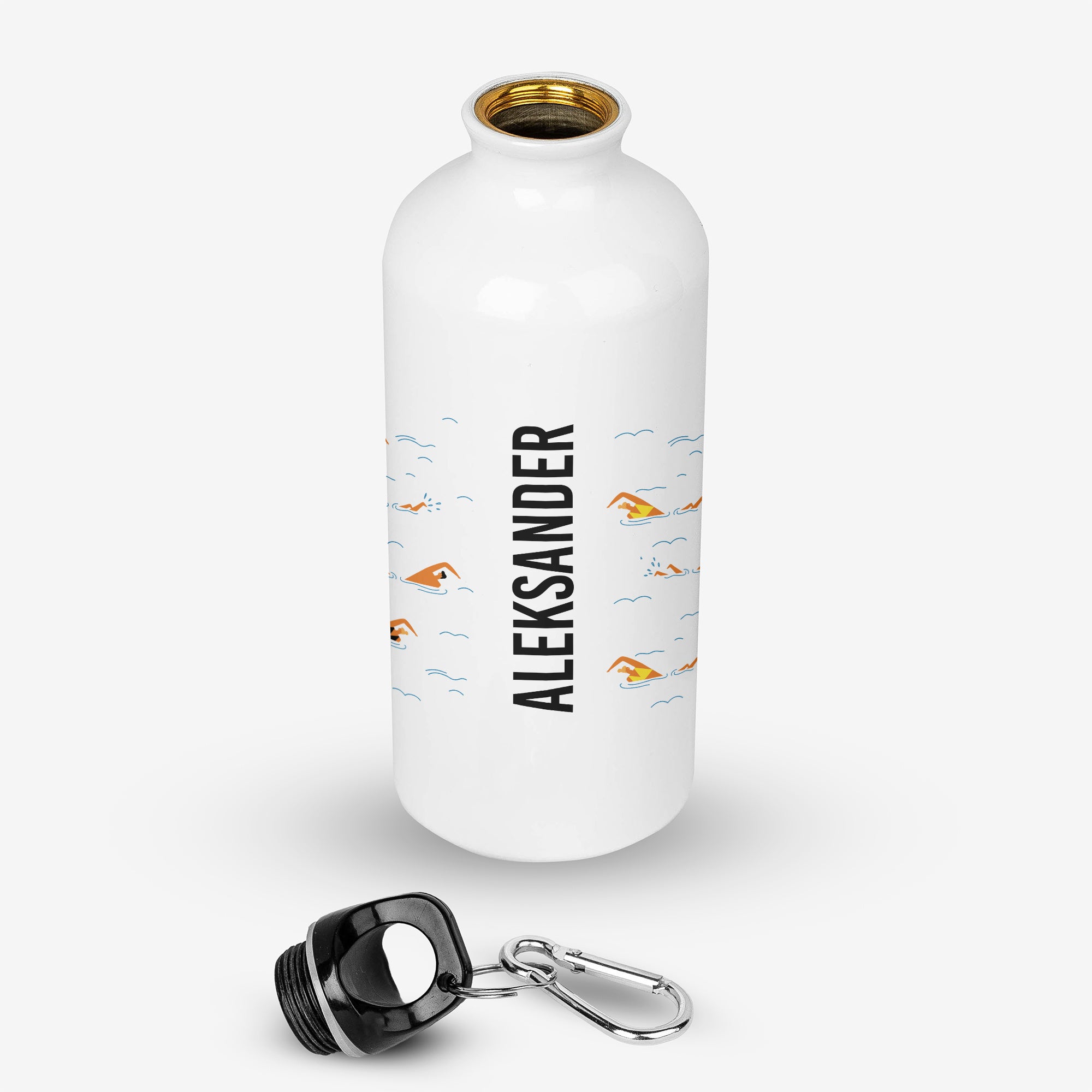 Bidon personalizowany dla pływaka 