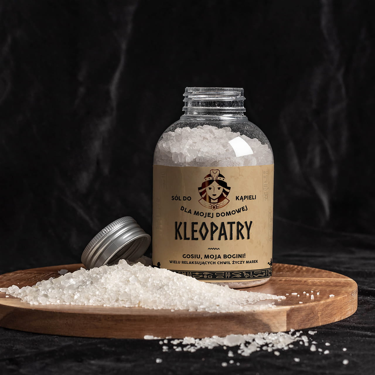 Aromatyczna sól do kąpieli - upominek dla żony prezent dla żony relaksujący prezent dla kobiety