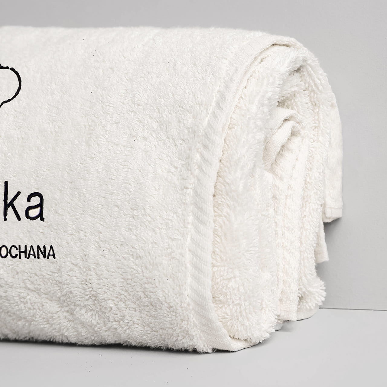 Personalizowane ręczniki na Ślub - wykąpani zakochani