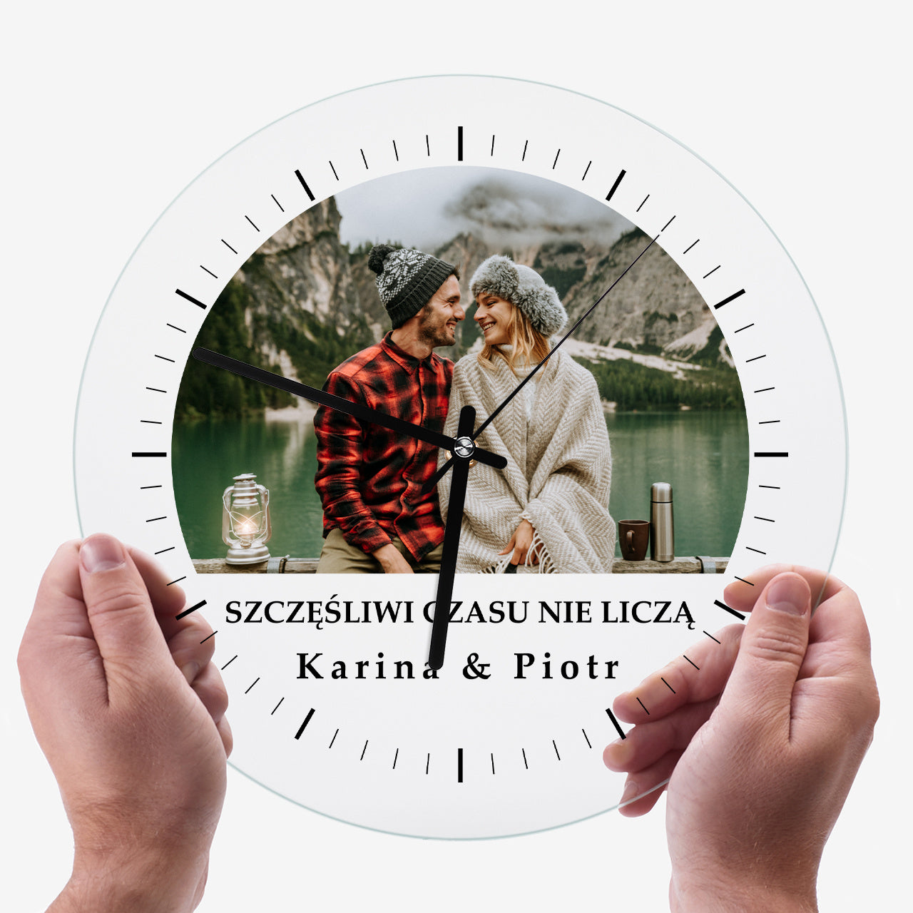Personalizowany zegar na rocznicę ślubu