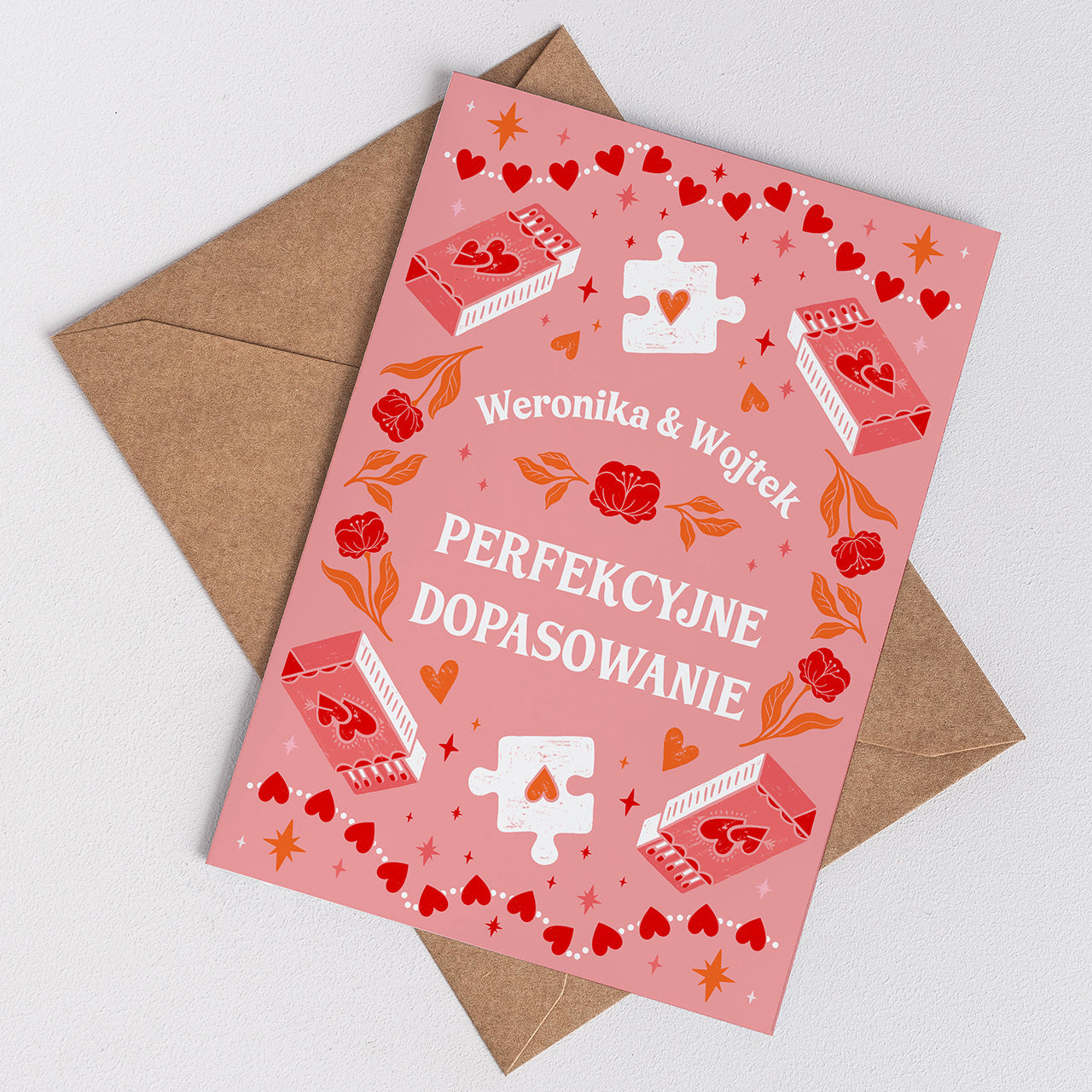 Kartka rocznicowa - perfekcyjne dopadowanie