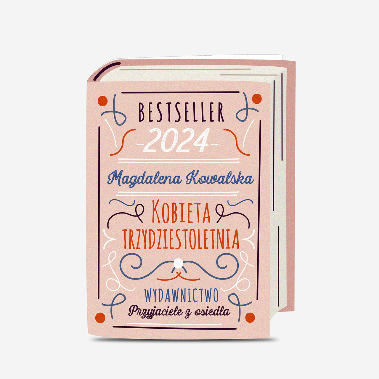 Urodzinowa kartka dla miłośniczki czytania - Bestseller