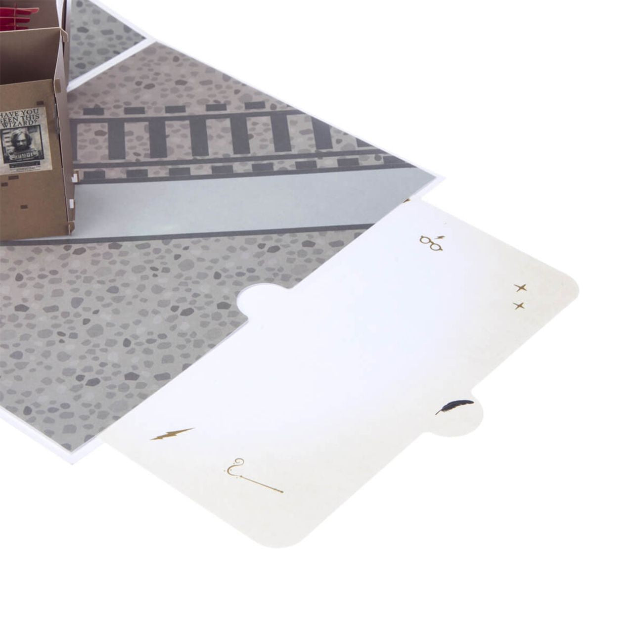 Kartka pop up dla fana Harrego Pottera Hogwarts Express