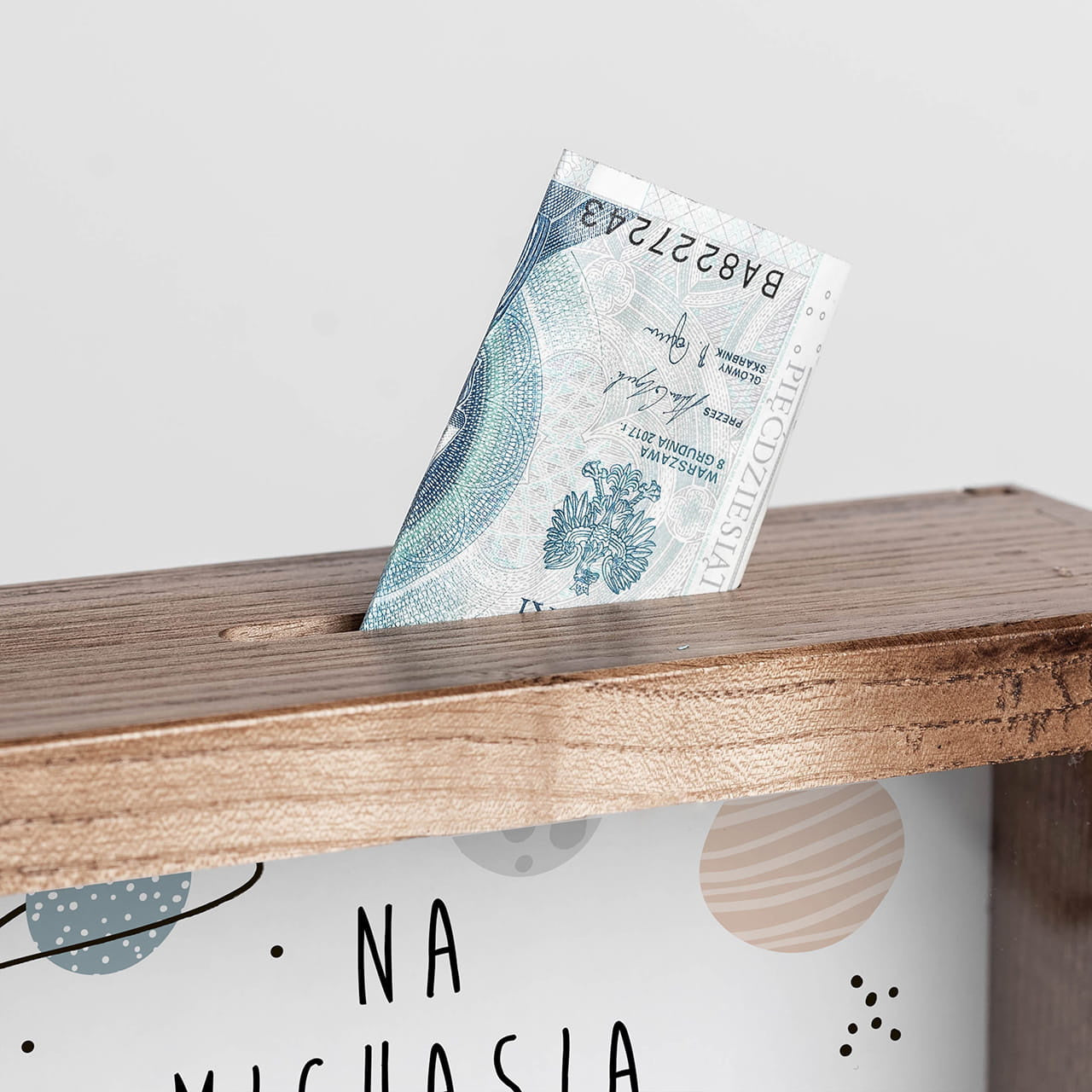 Personalizowana skarbonka na prezent dla chłopca skarbonka dla chłopca prezent na urodziny dla chłopca