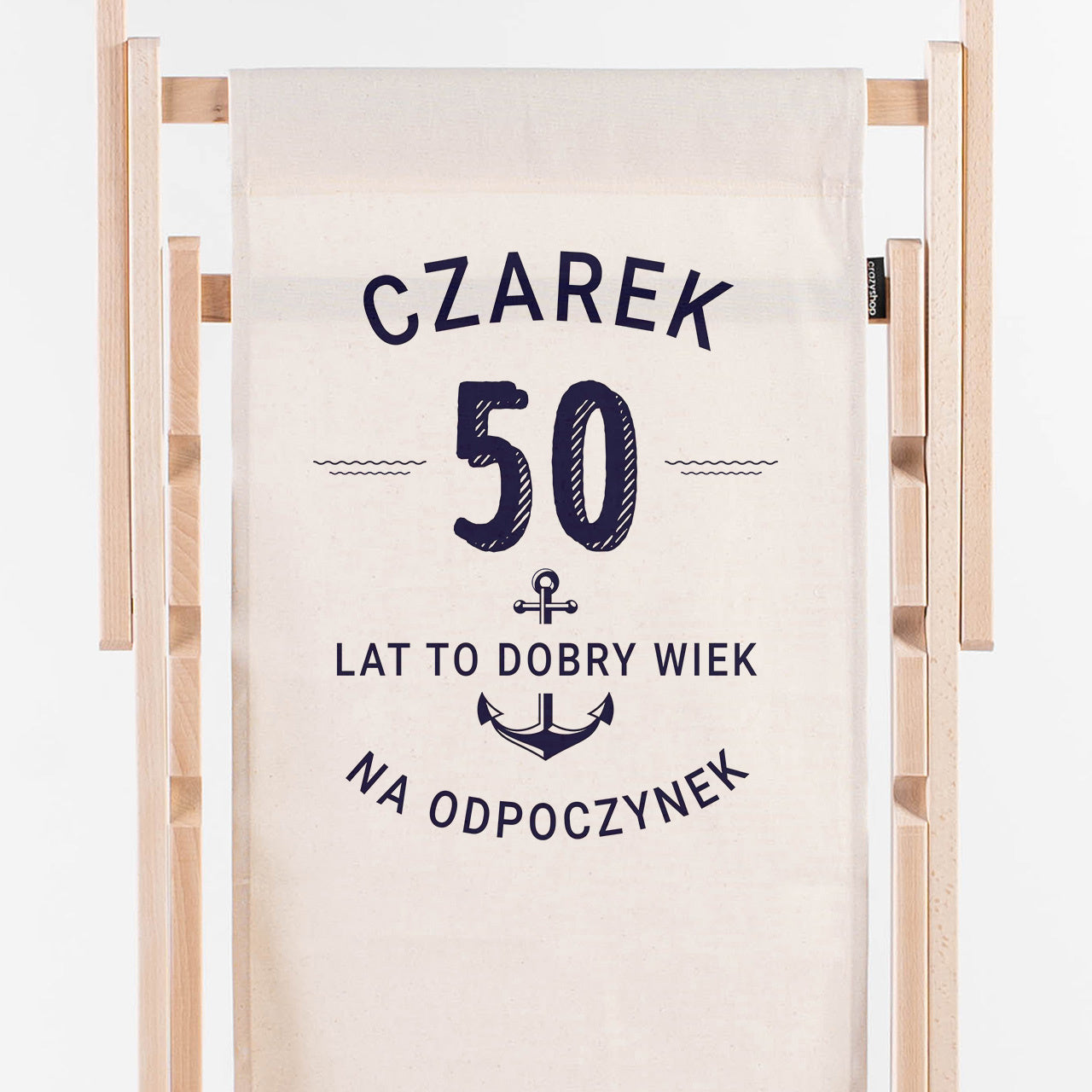 Personalizowany leżak na urodziny z nadrukiem