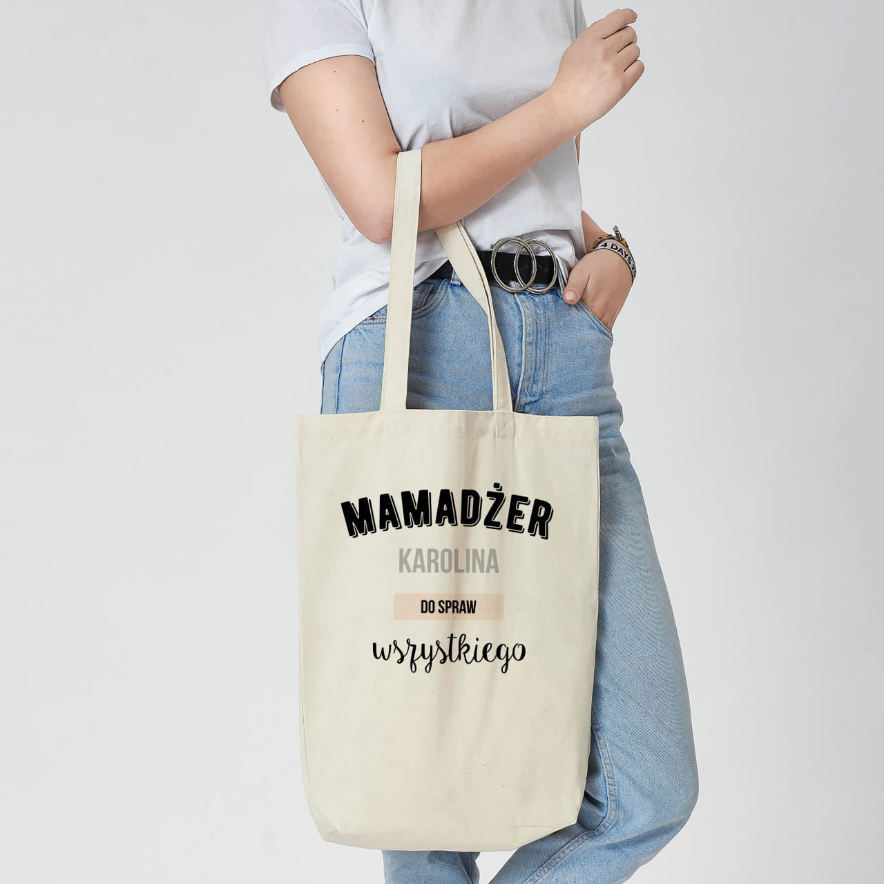 Personalizowana torba na zakupy dla mamy torba dla mamy prezent dla mamy torba na zakupy