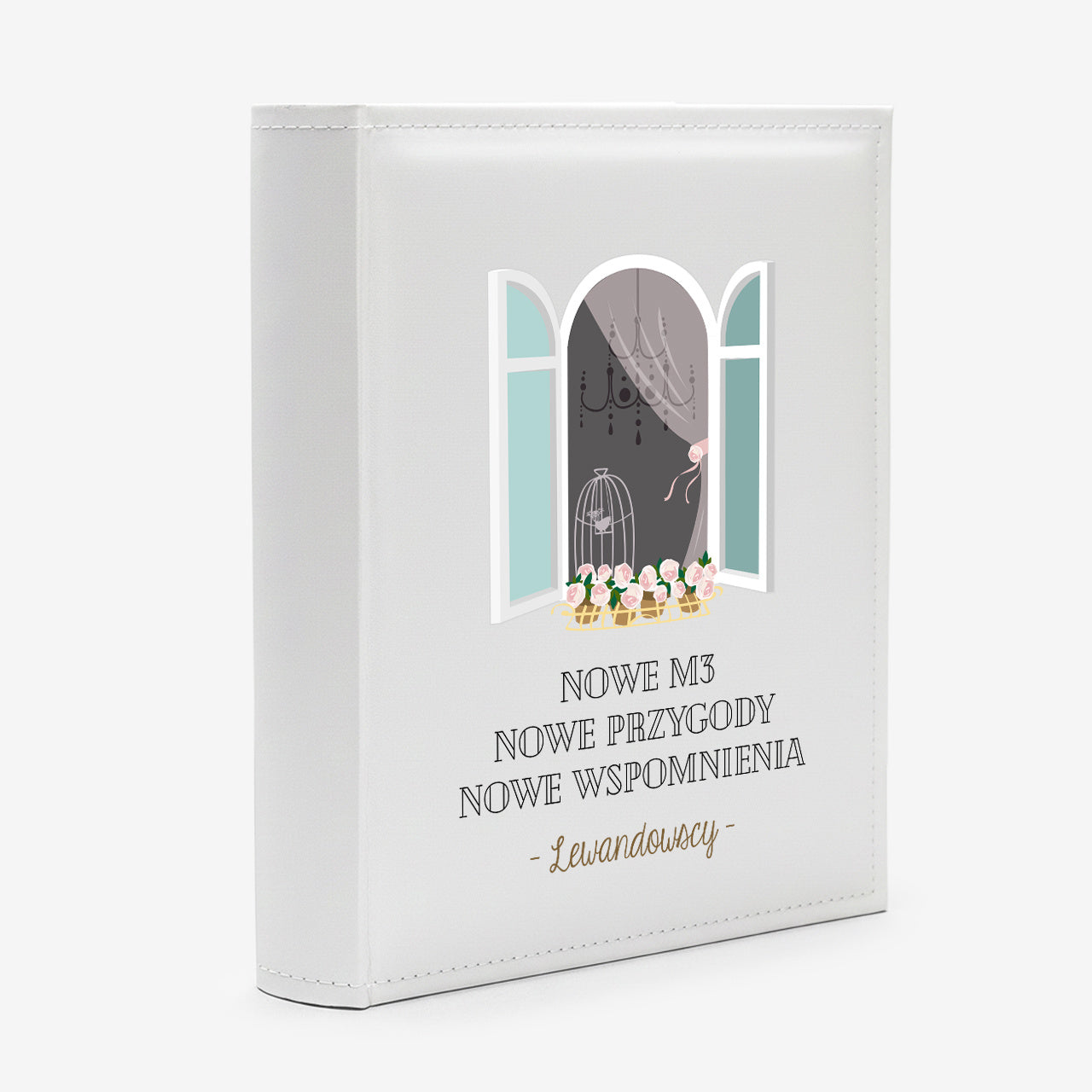 Album na zdjęcia na prezent do nowego domu prezent na parapetówkę prezent na nowy dom album do zdjęć