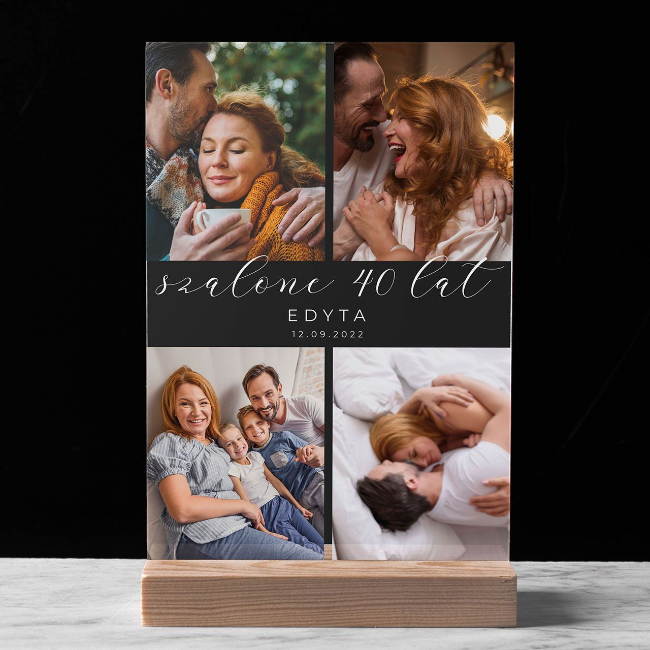 Personalizowana statuetka na 40 urodziny