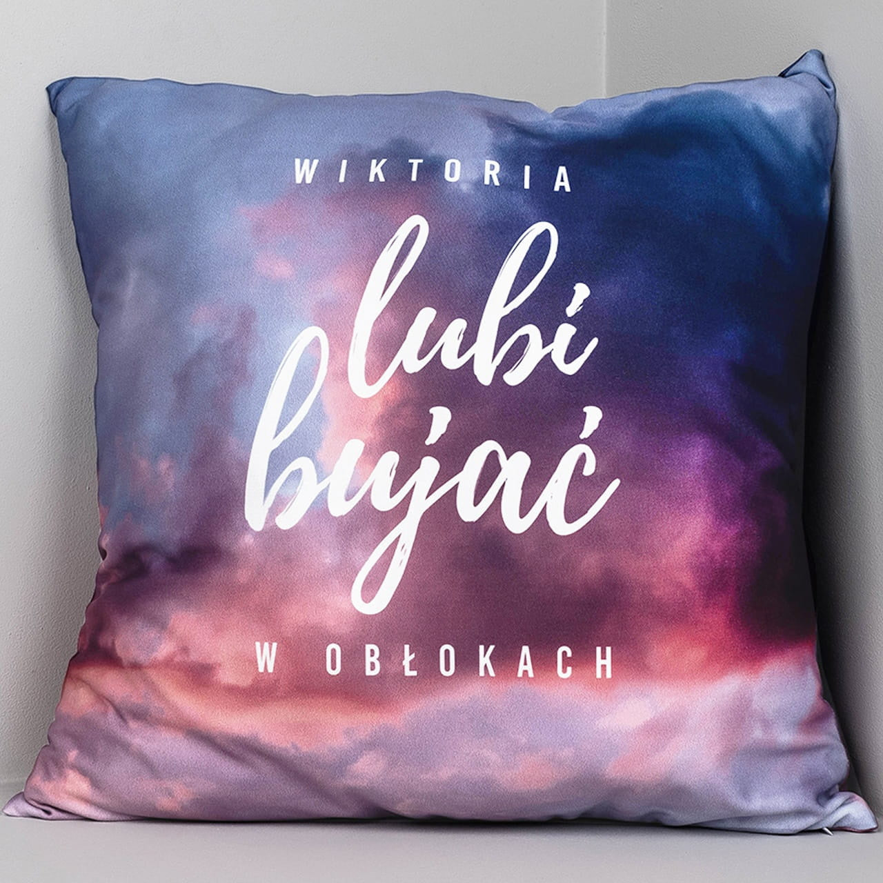 Duża poduszka dla marzycielki personalizowana poduszka prezent dla osoby kreatywnej prezent dla marzyciela