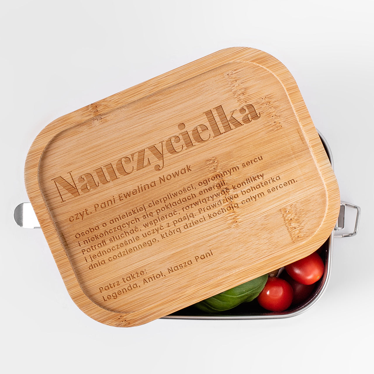 Śniadaniówka dla nauczyciela - śmieszny prezent dla nauczyciela