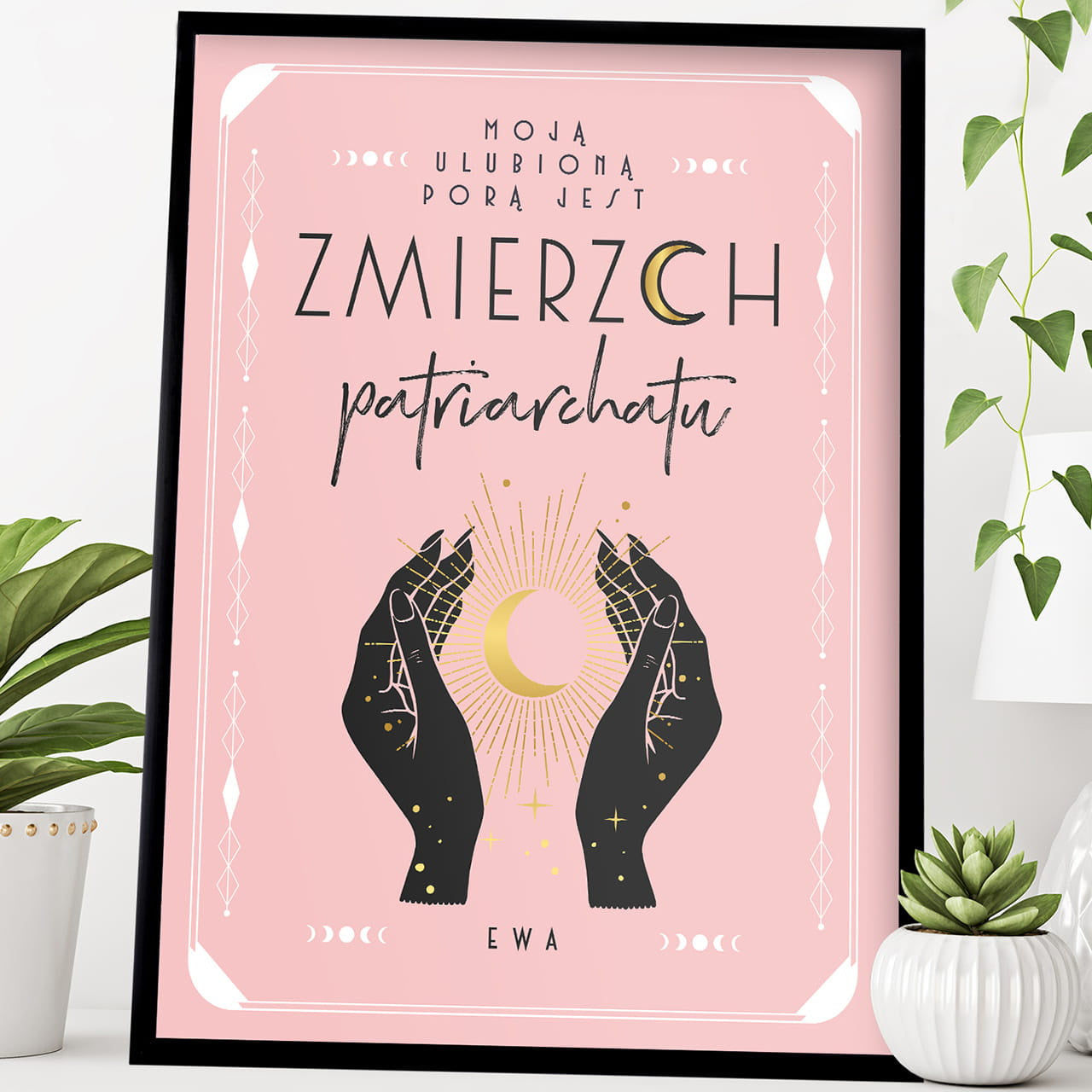 Personalizowany plakat dla feministki