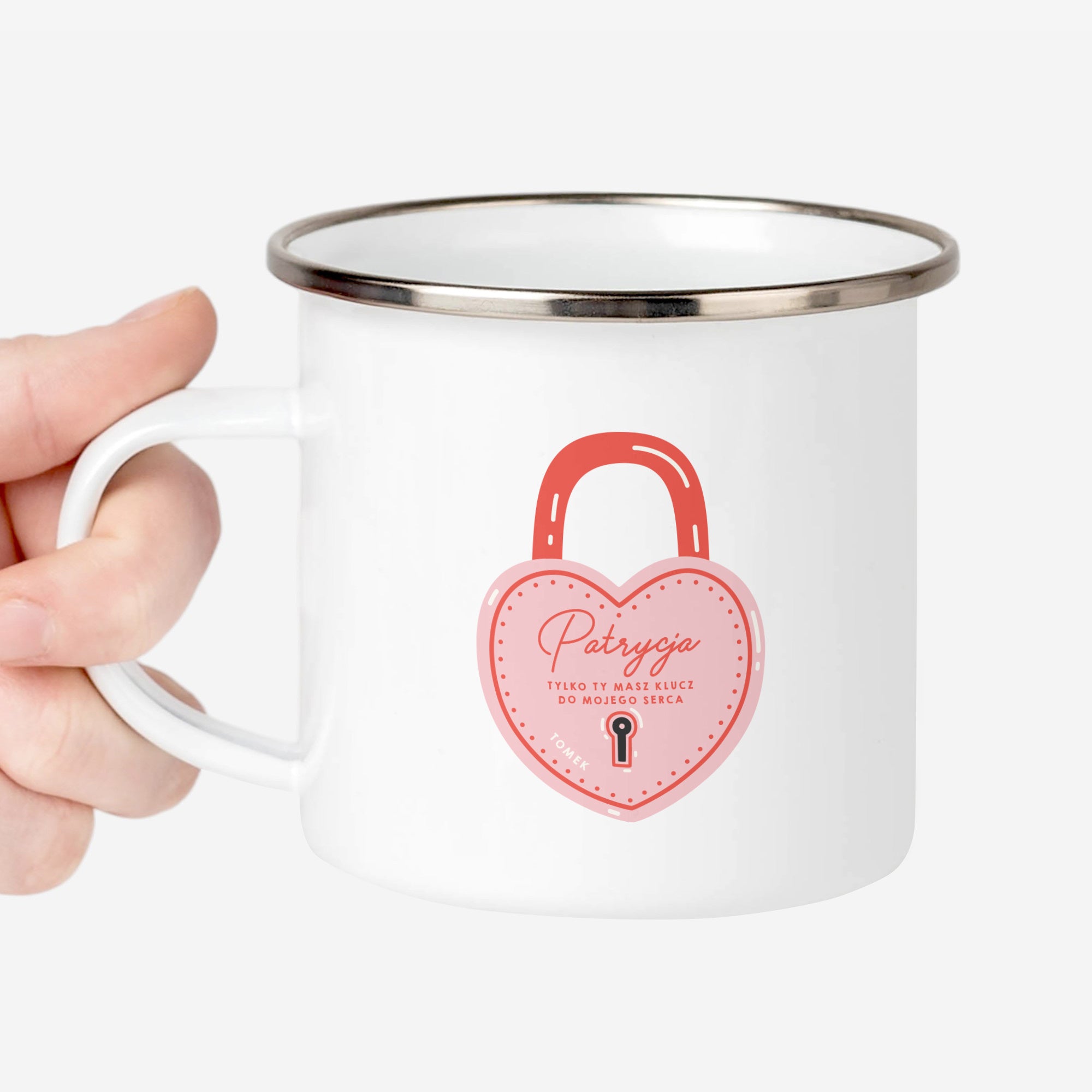 Kubek personalizowany - prezent na Walentynki dla niej