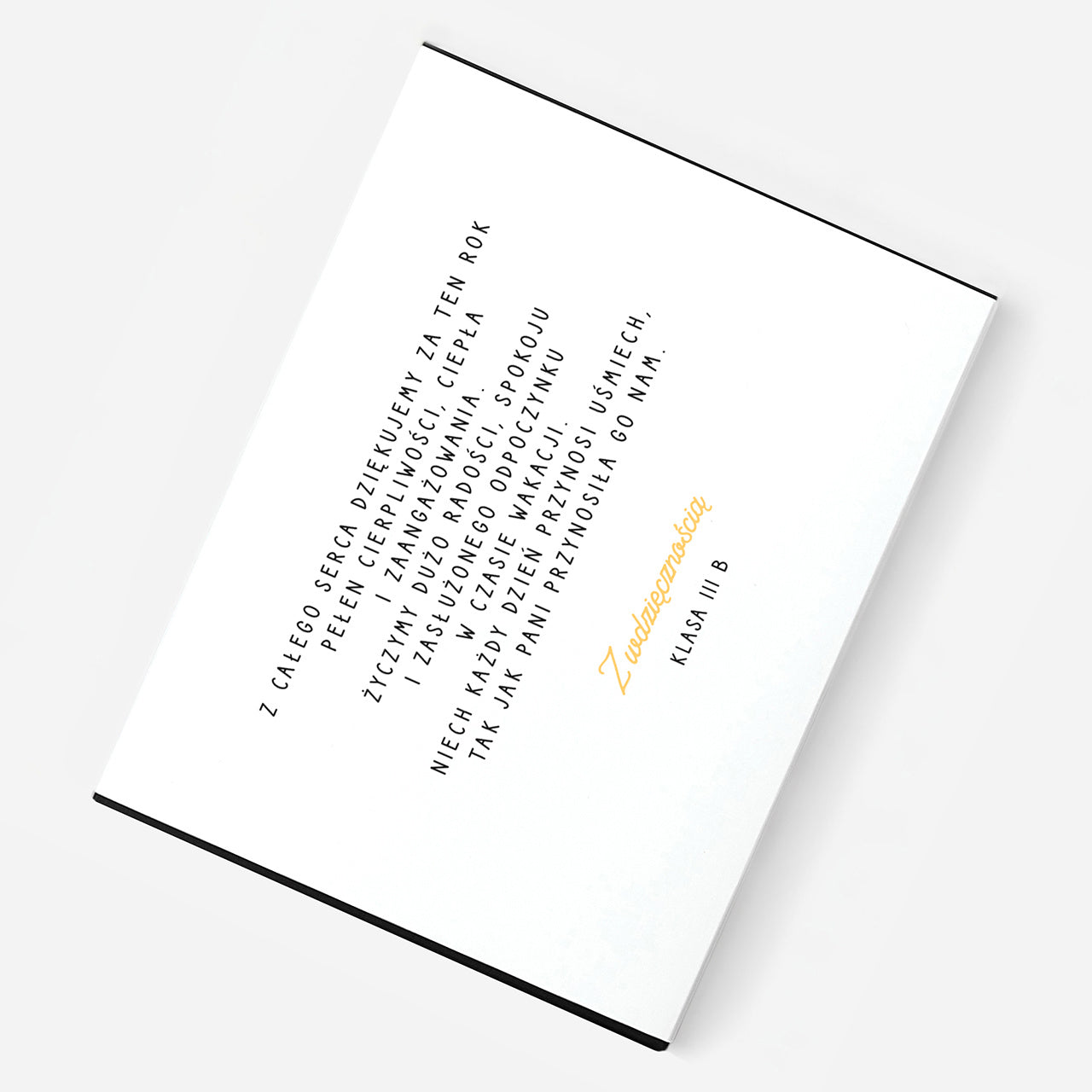 Pralinki dla nauczyciela - prezent z podziękowaniem czekoladki dla nauczyciela na Dzień Nauczyciela