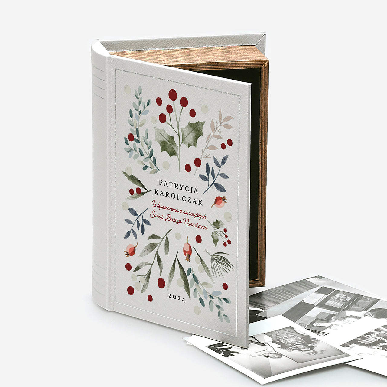 Book box na święta dla żony personalizowany prezent na gwiazdkę