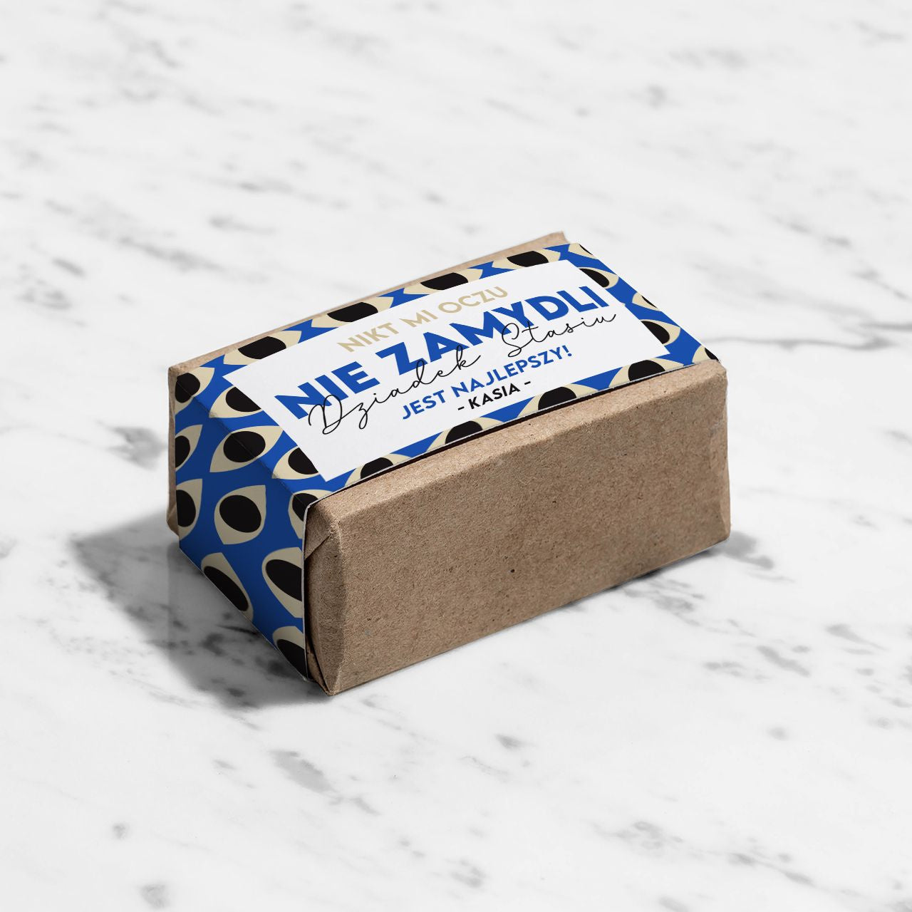 Ręcznie robione mydełko - upominek dla dziadka mydło ręcznie robione mydło na prezent upominek na dzień dziadka