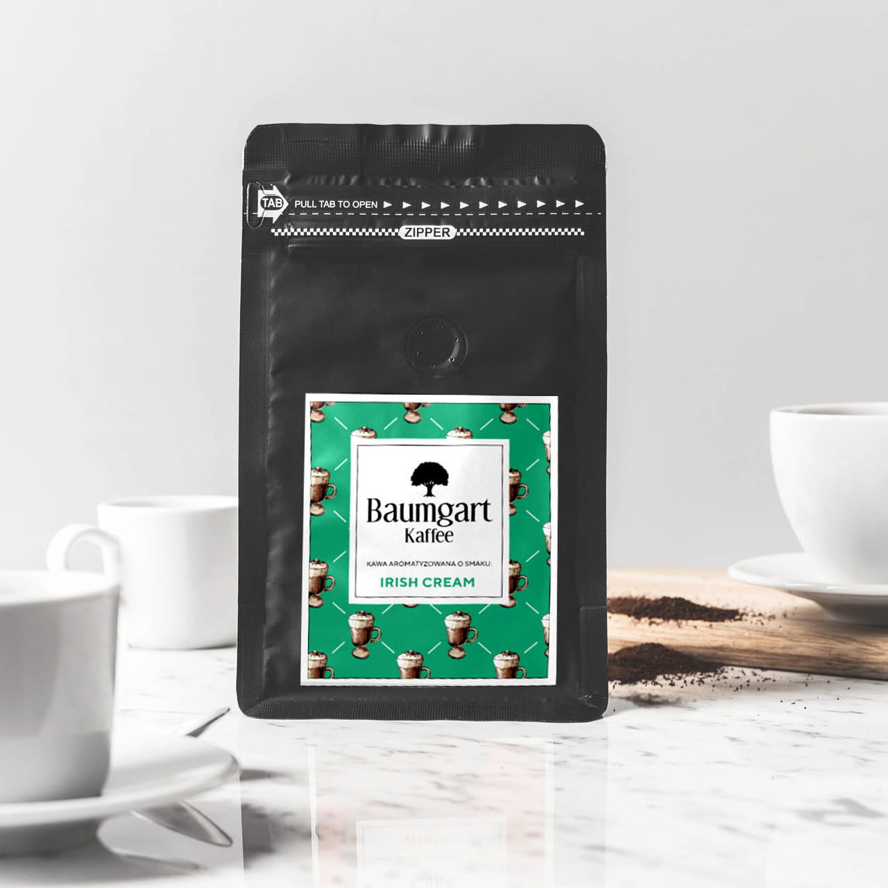 Mielona kawa Irish Cream kawa smakowa prezent dla kawosza prezent dla miłośnika kawy