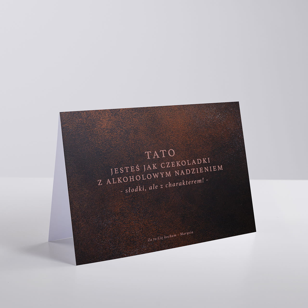 Kartka urodzinowa dla taty - Z Charakterem kartka na urodziny personalizowana kartka upominek dla taty
