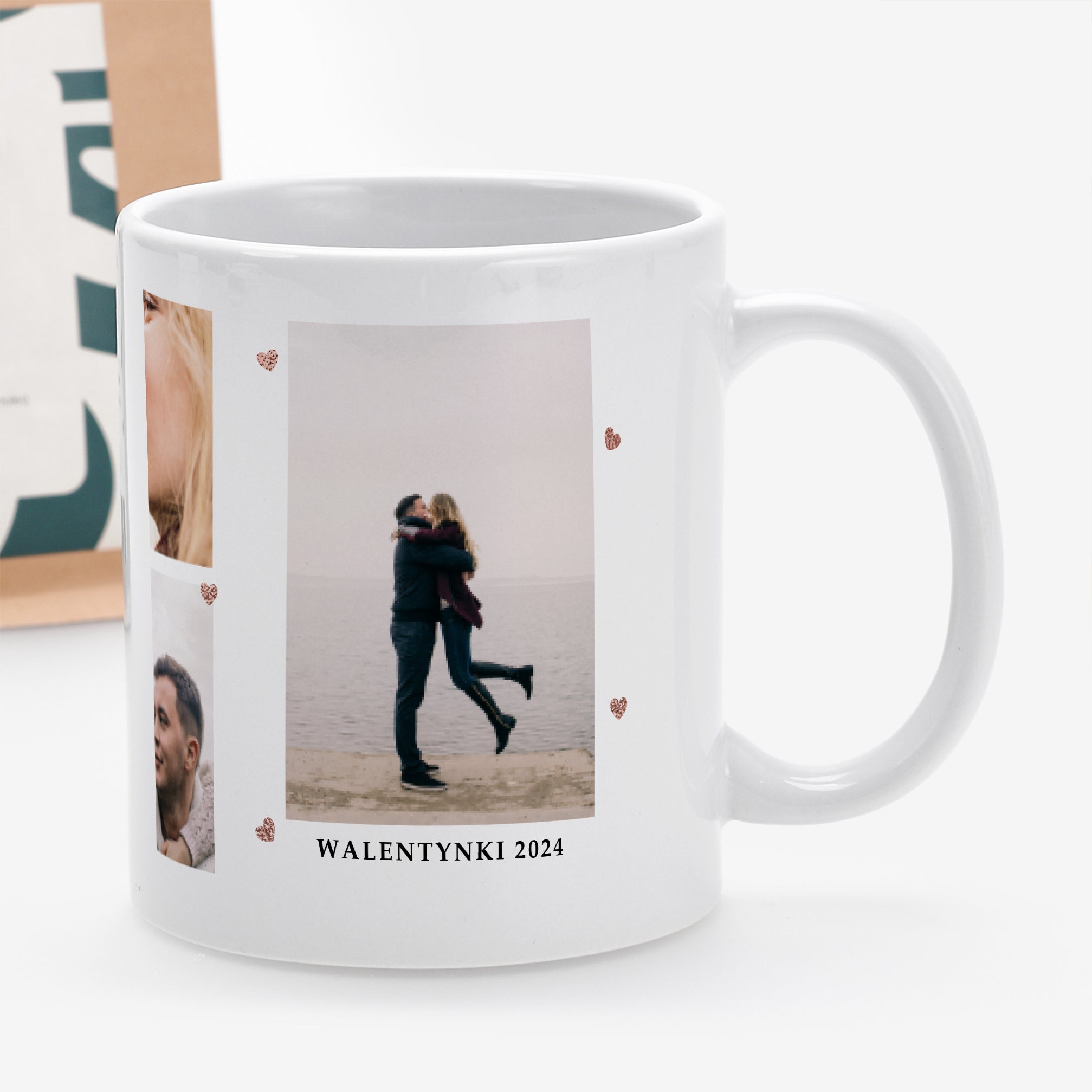 Personalizowany kubek i kawa - prezent na Walentynki