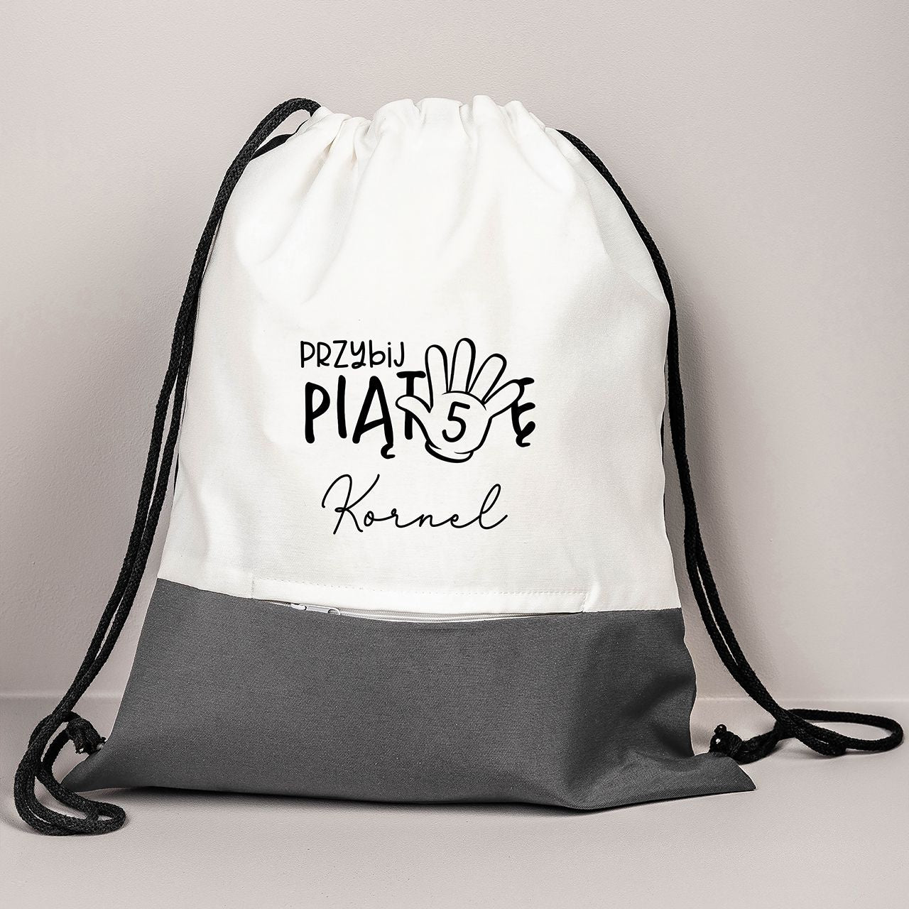 Personalizowany worek na plecy na prezent dla 5 latka
