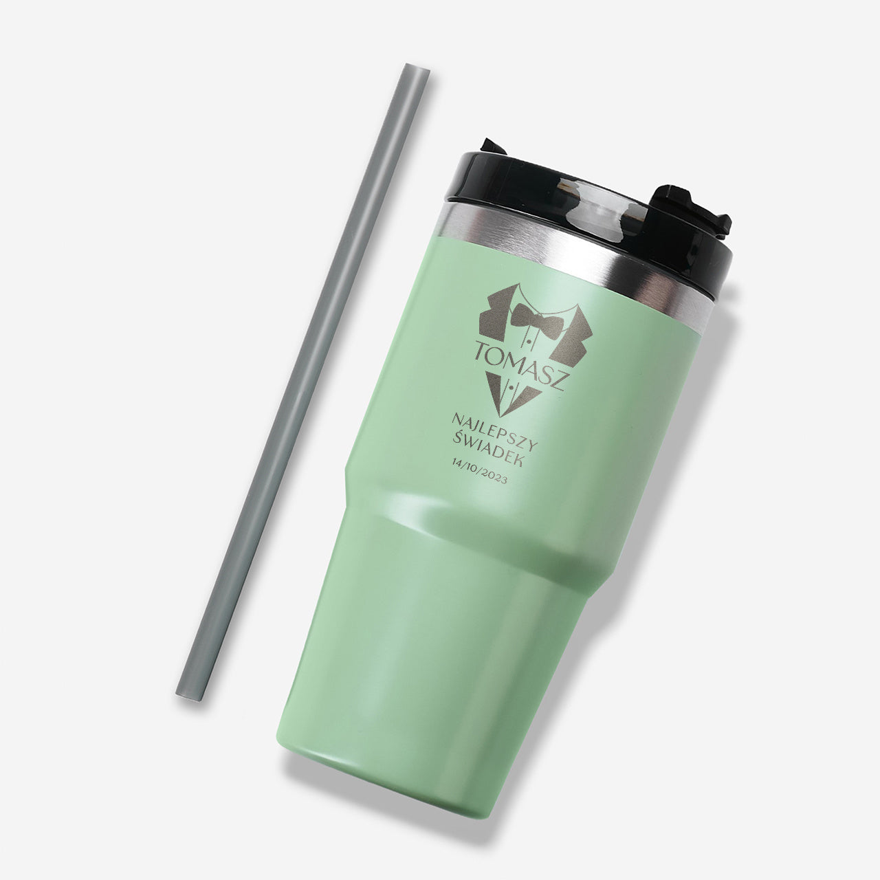 Personalizowany kubek termiczny dla świadka