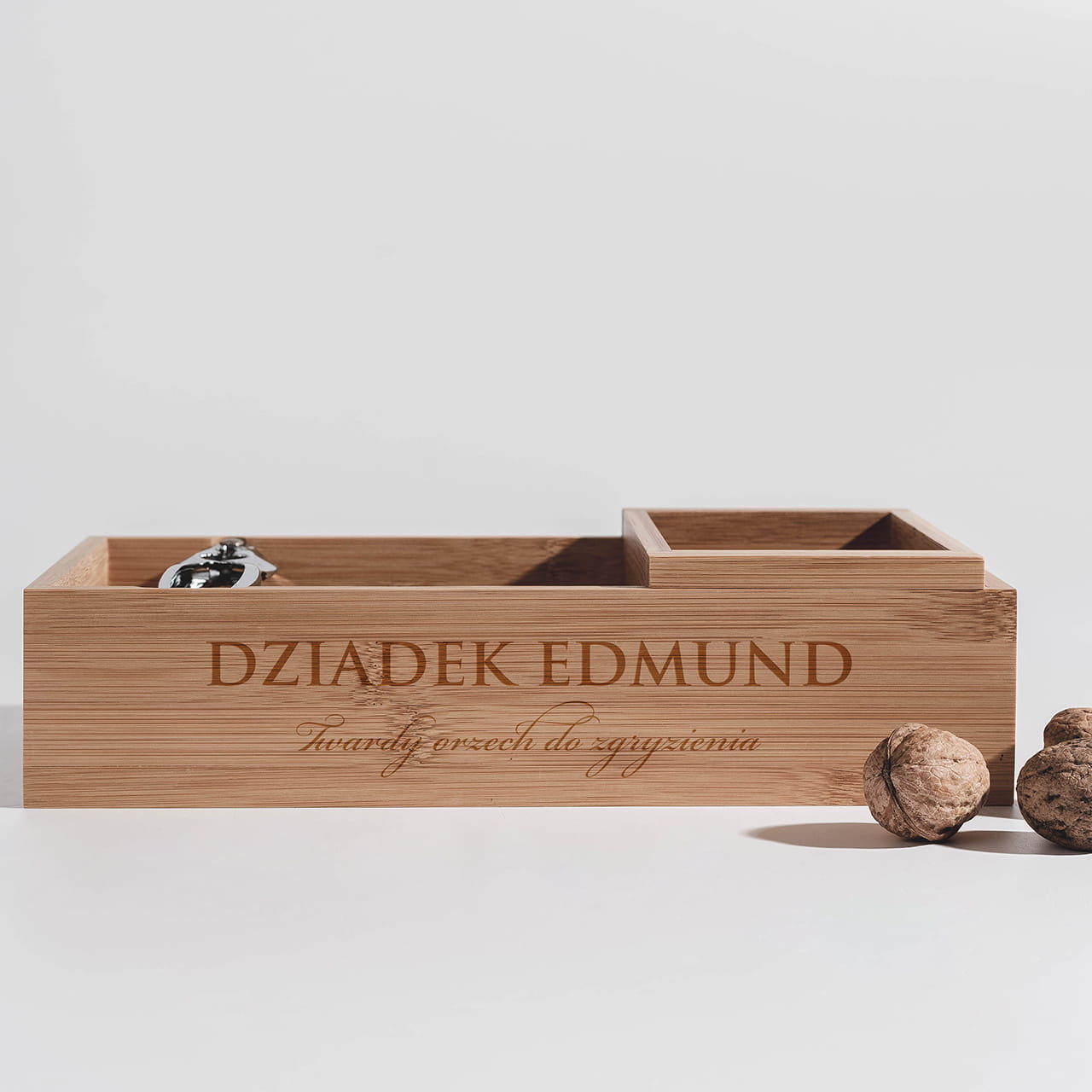 Grawerowany dziadek do orzechów na prezent dla dziadka dziadek do orzechów prezent personalizowany