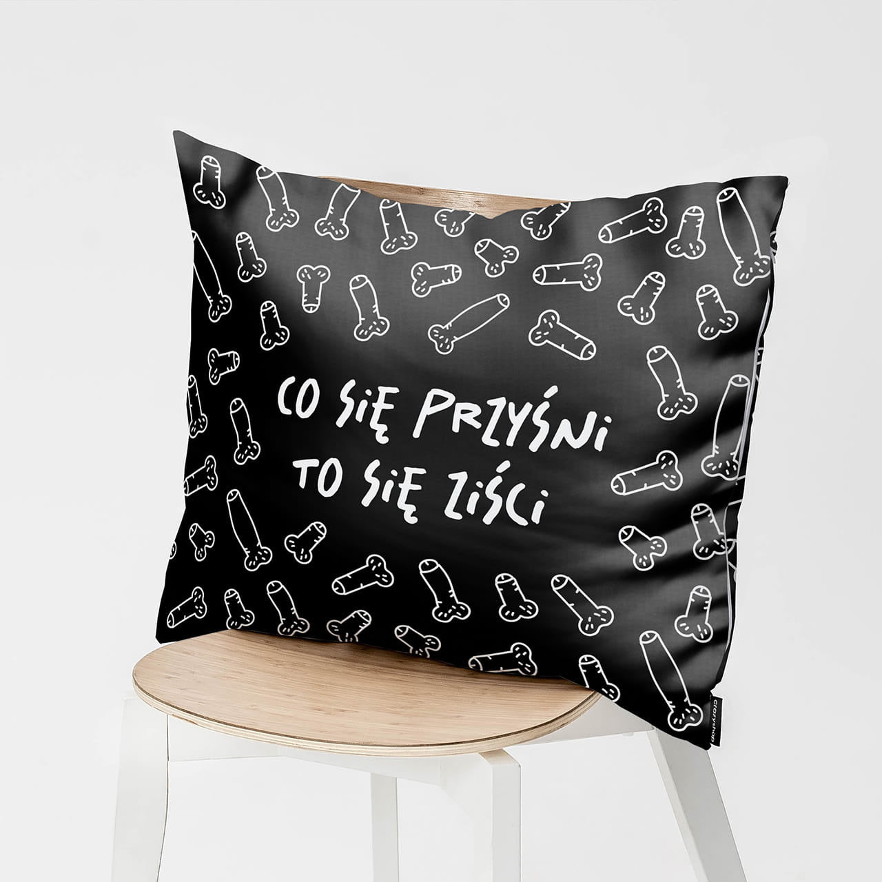 Śmieszna poduszka dla przyjaciółki