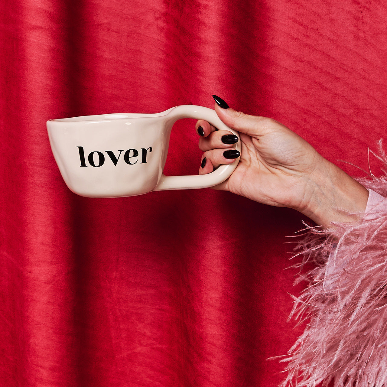 Duży kubek ceramiczny - Coffee Lover - prezent dla kawosza prezent dla miłośnika kawy kubek dla kawosza